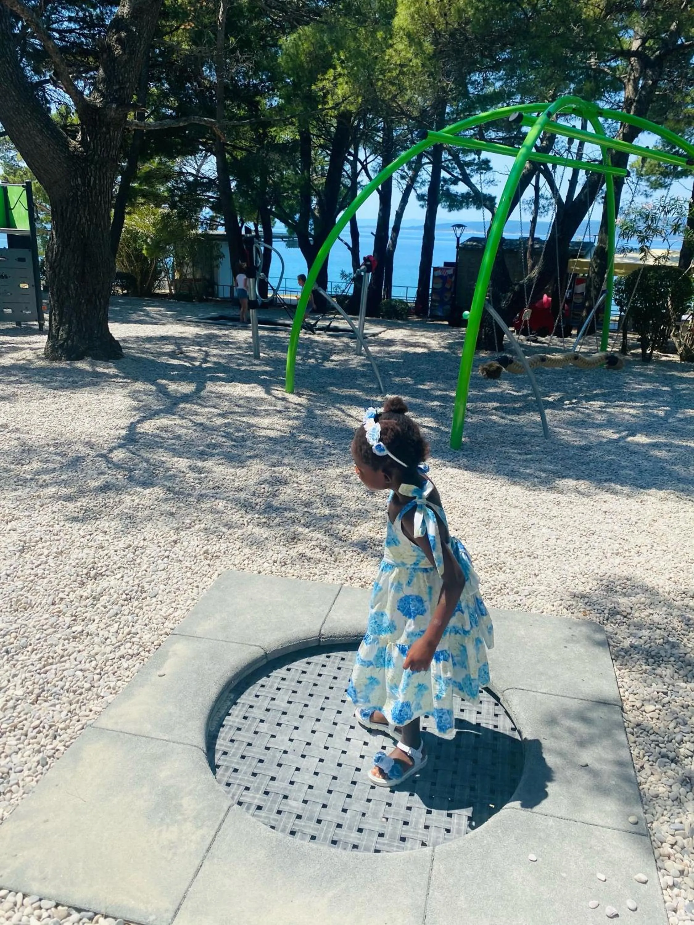 Children play ground in Family Resort Urania