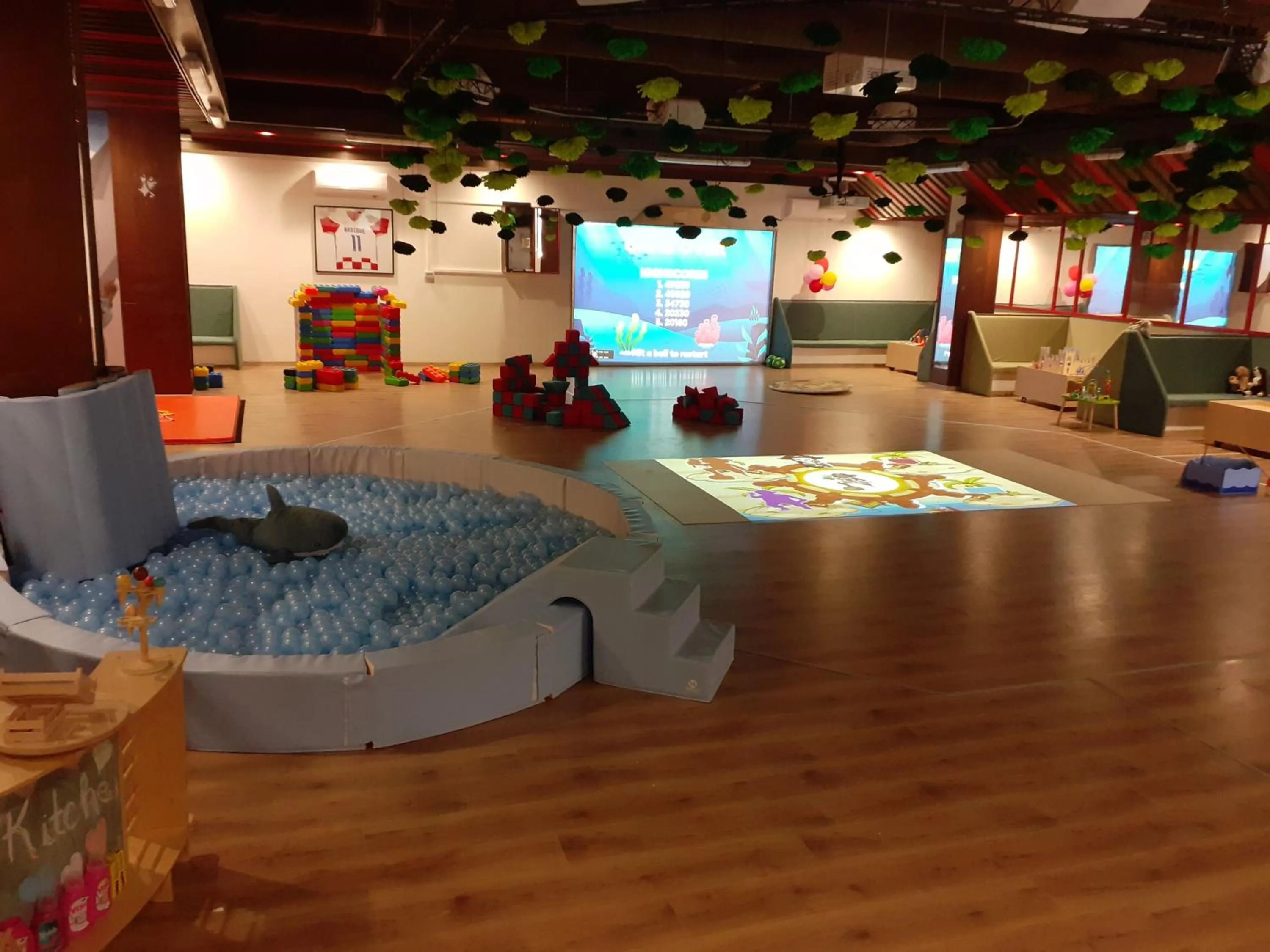 Game Room in Family Resort Urania