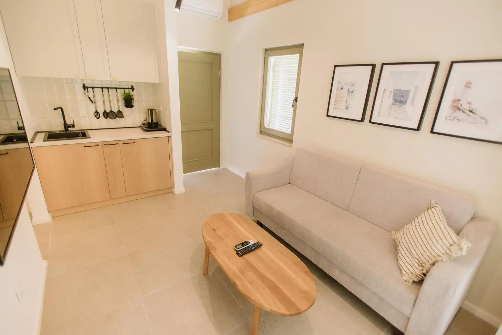 Premium Two-Bedroom Apartment with Terrace and Partial Sea View in Family Resort Urania Premium Two-Bedroom Apartment with Terrace and Partial Sea View in Family Resort Urania