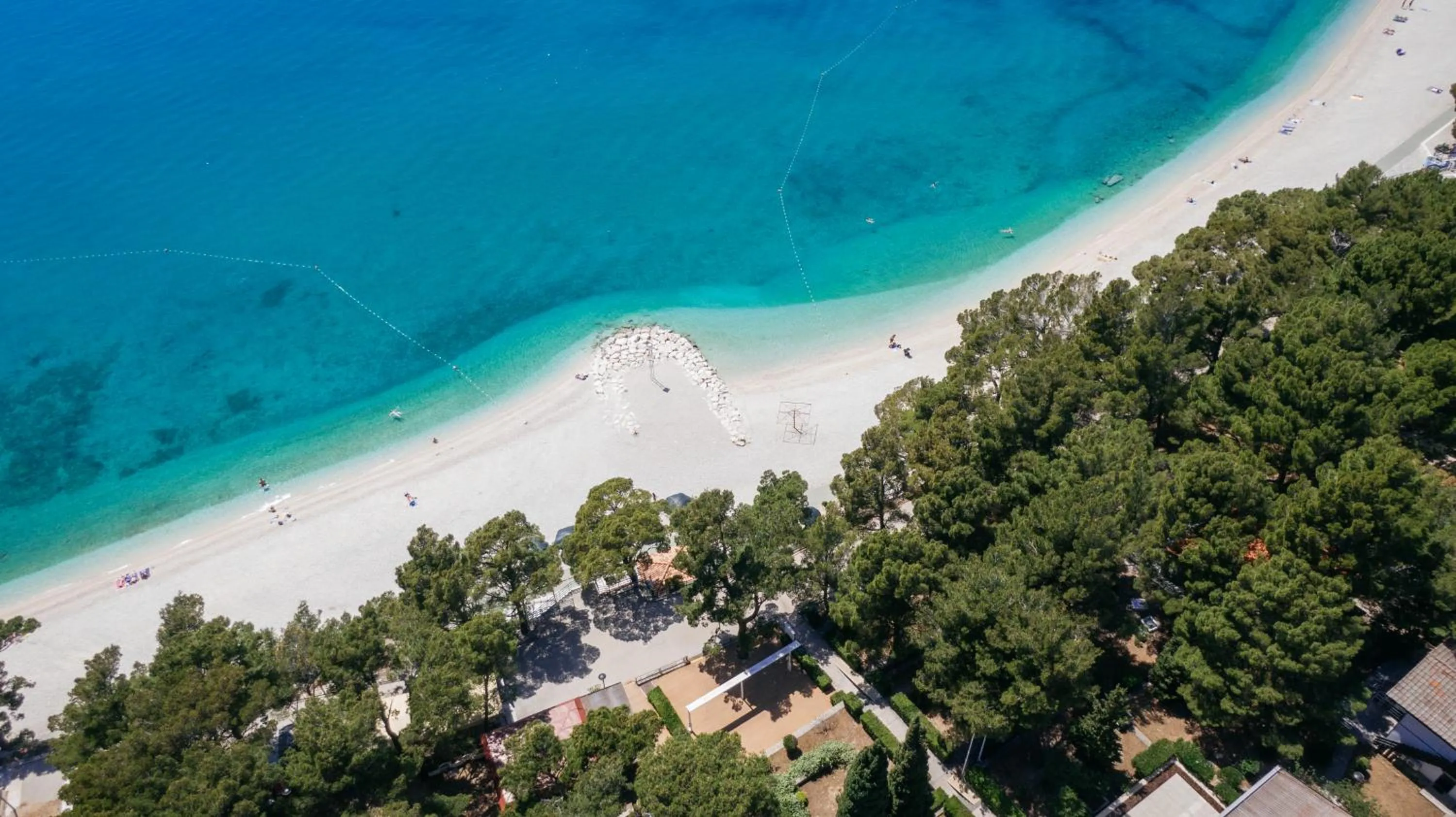 Bird's eye view in Family Resort Urania