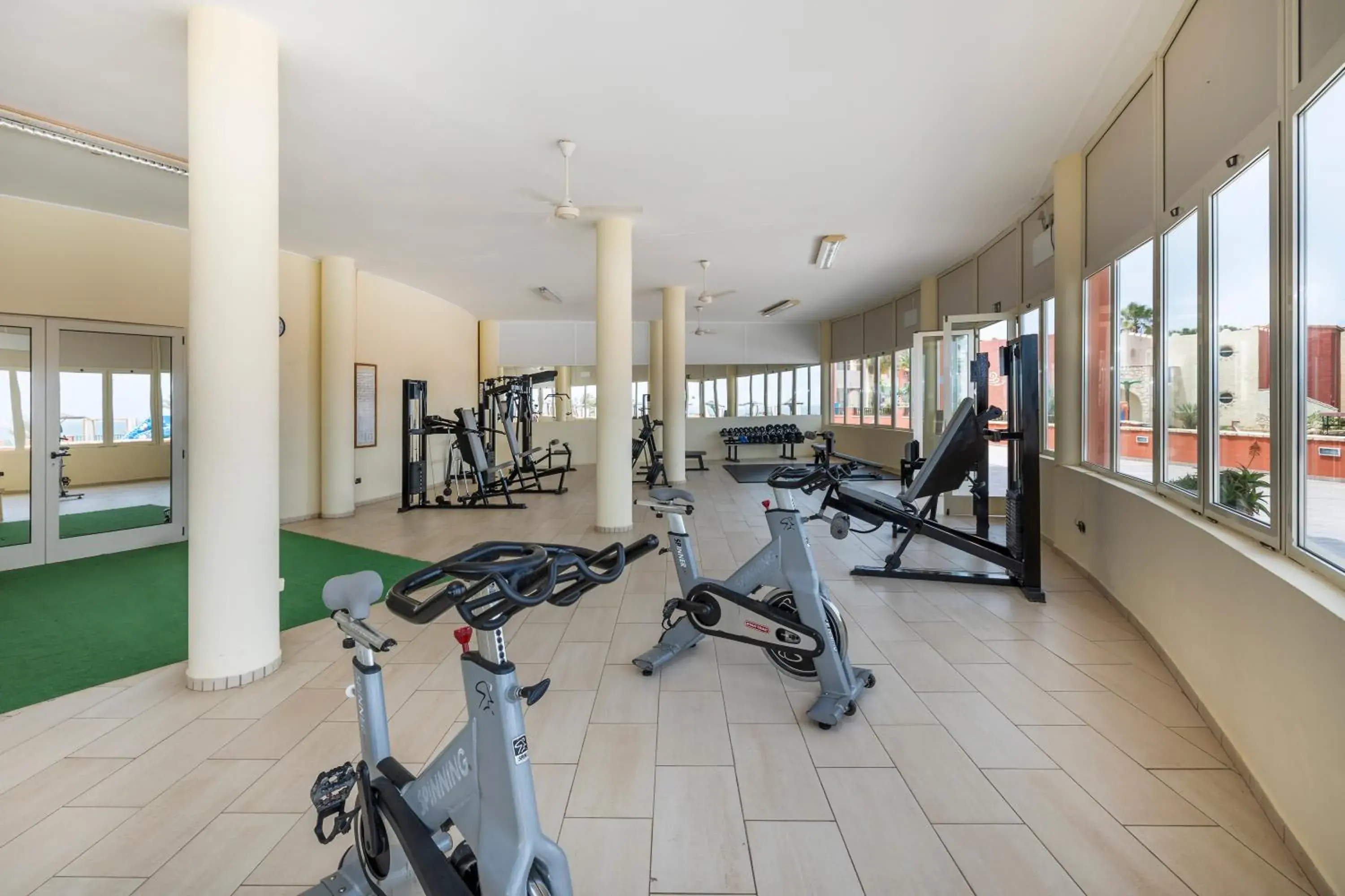 Fitness centre/facilities in Occidental Boa Vista Beach Fitness centre/facilities in Occidental Boa Vista Beach