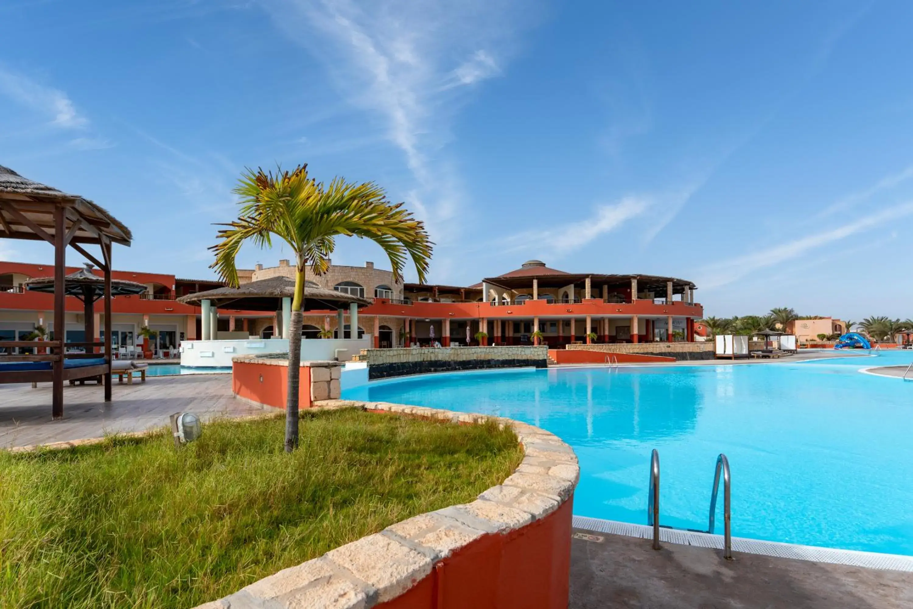 Swimming pool in Occidental Boa Vista Beach Swimming pool in Occidental Boa Vista Beach
