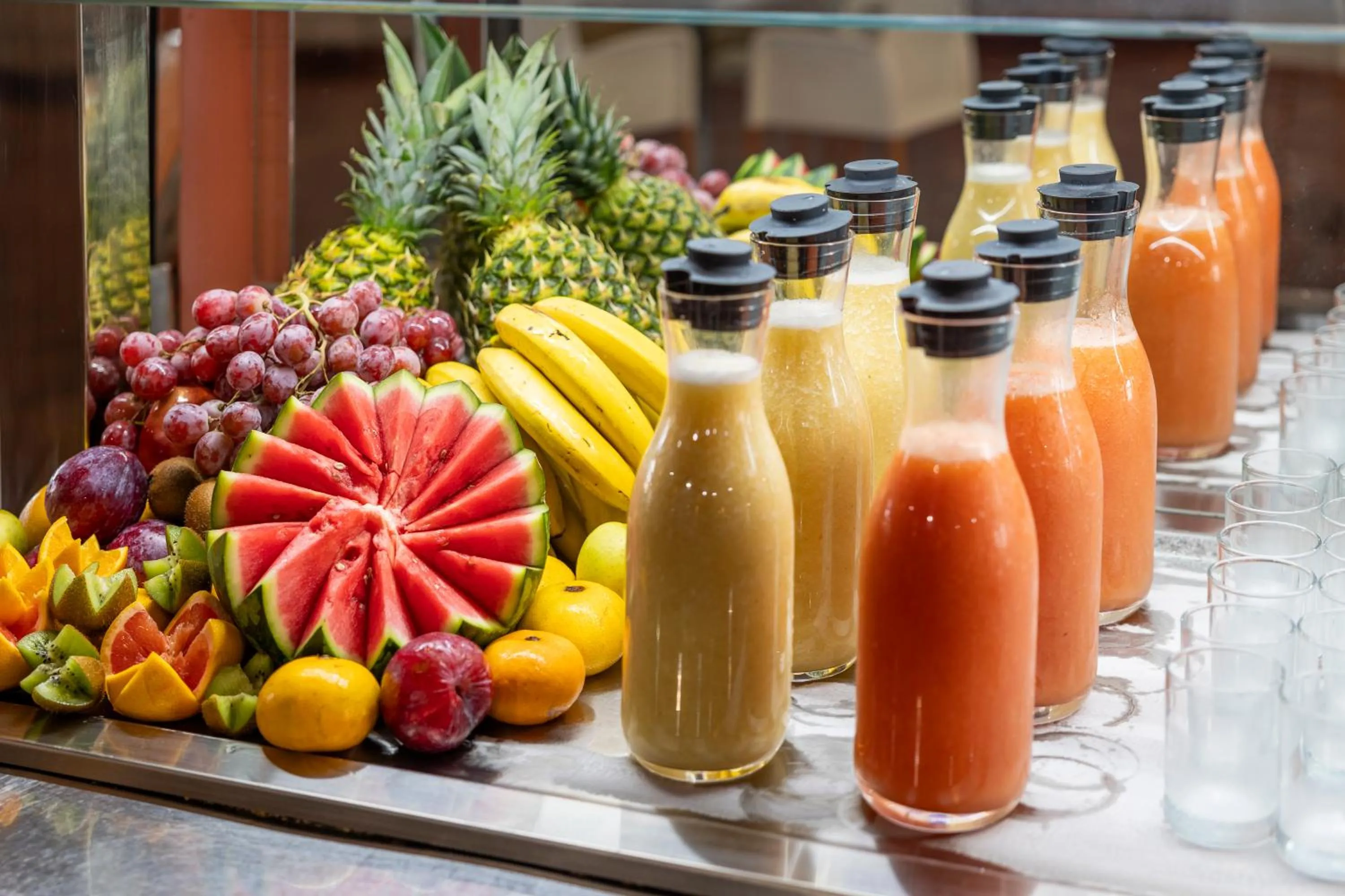 Buffet breakfast in Occidental Boa Vista Beach