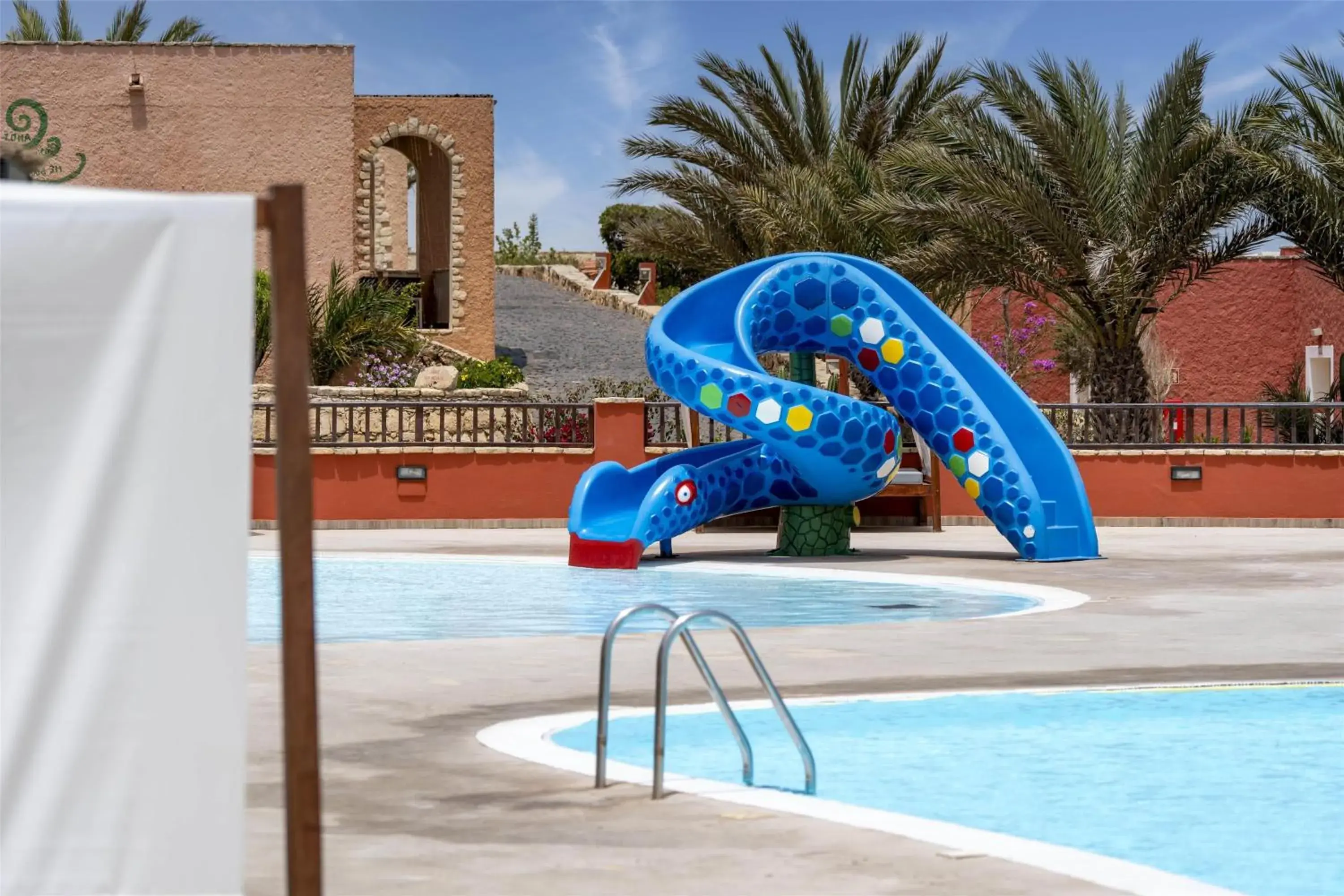 Pool view in Occidental Boa Vista Beach Pool view in Occidental Boa Vista Beach