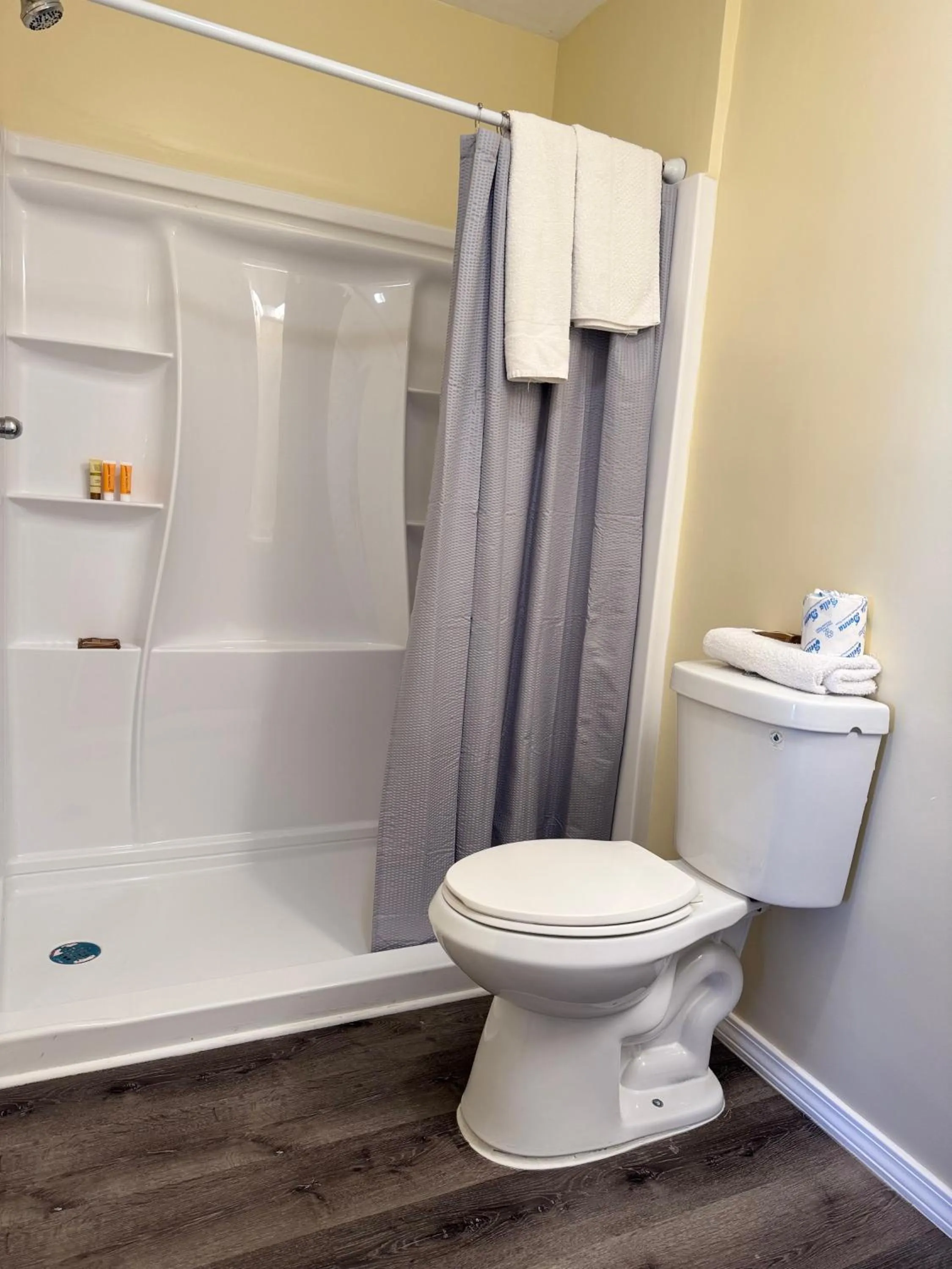 Shower in Apache Motel