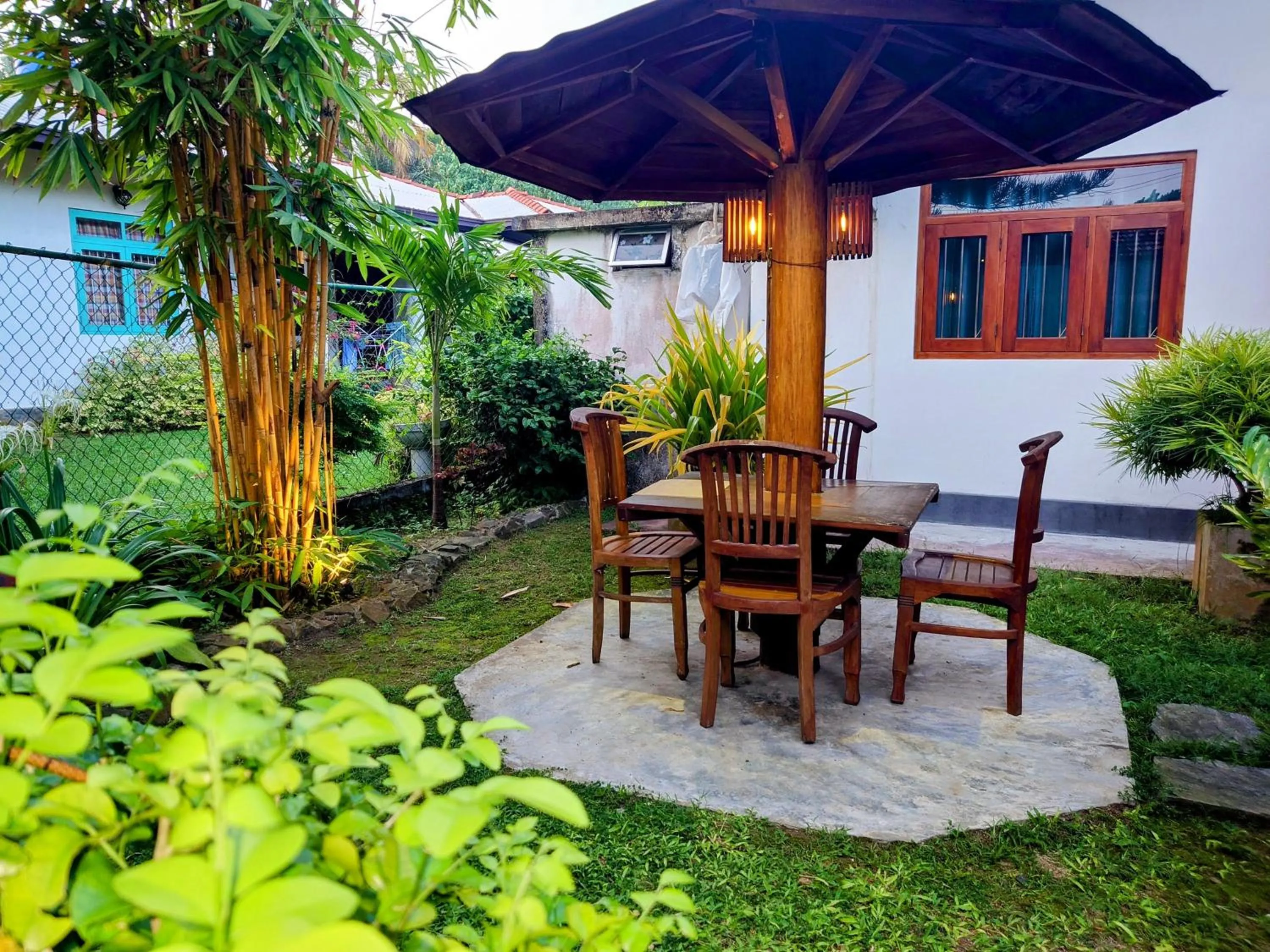 Patio in The Whitegates Lodge