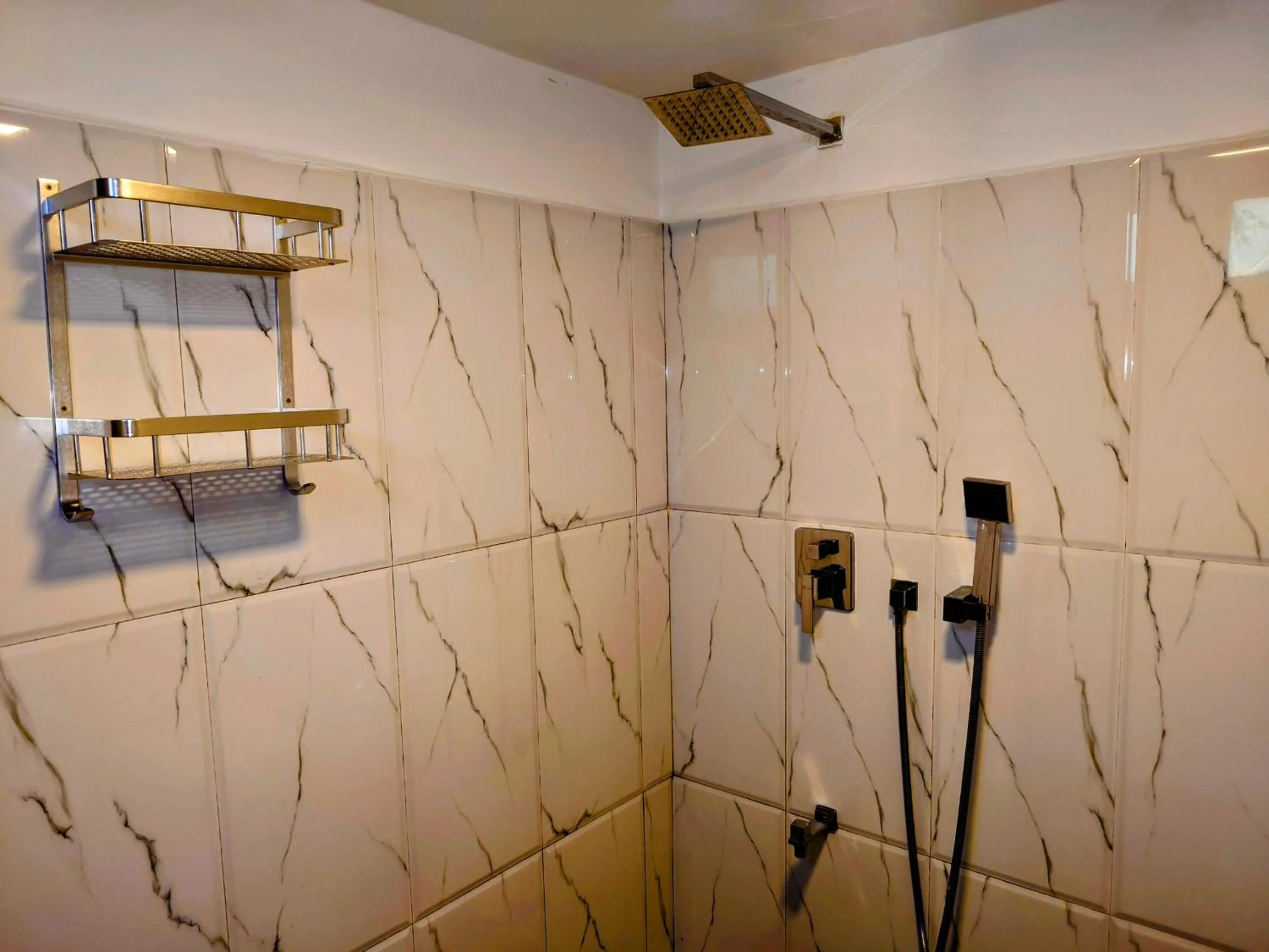Shower in The Whitegates Lodge