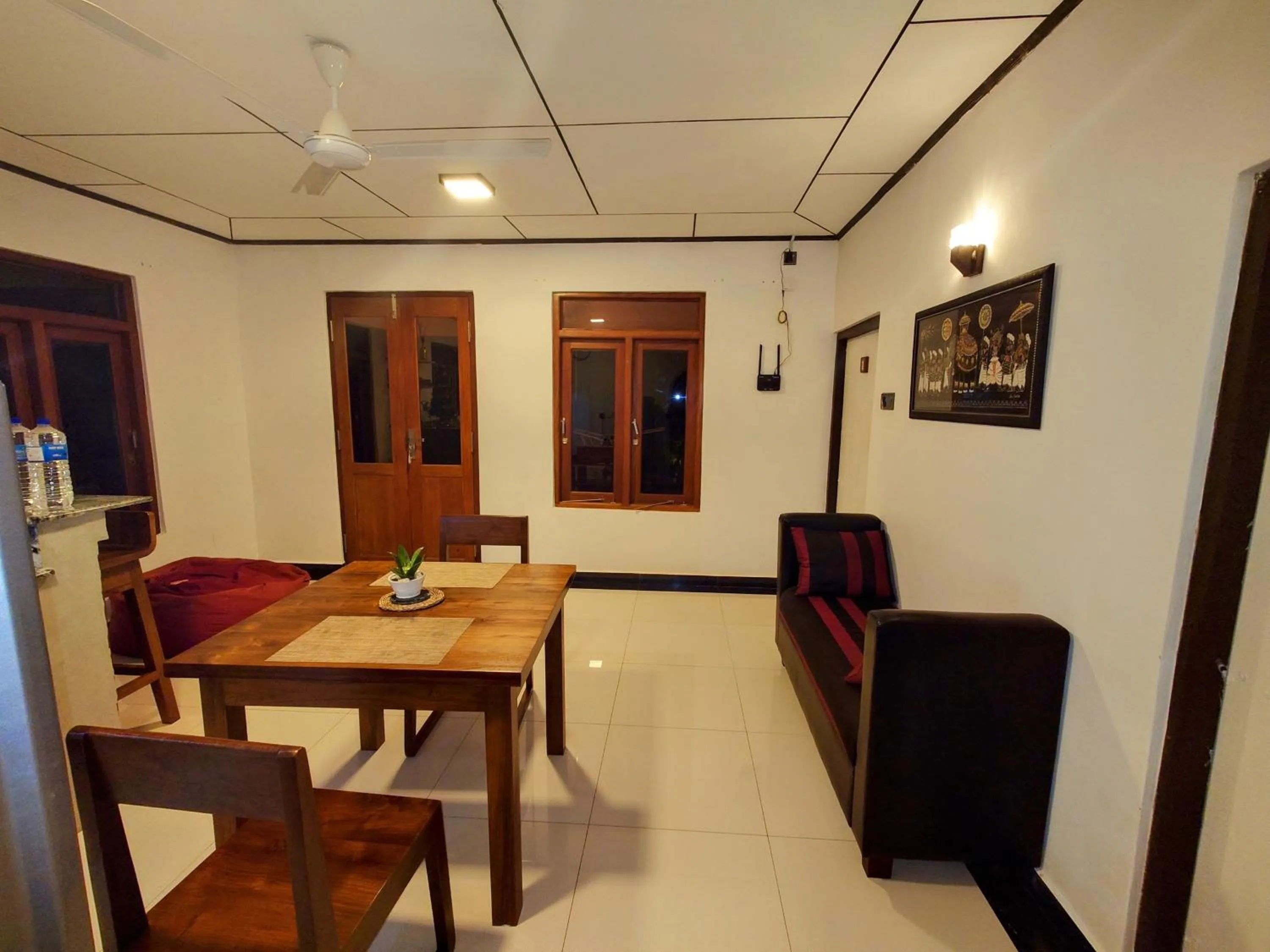 Seating area in The Whitegates Lodge