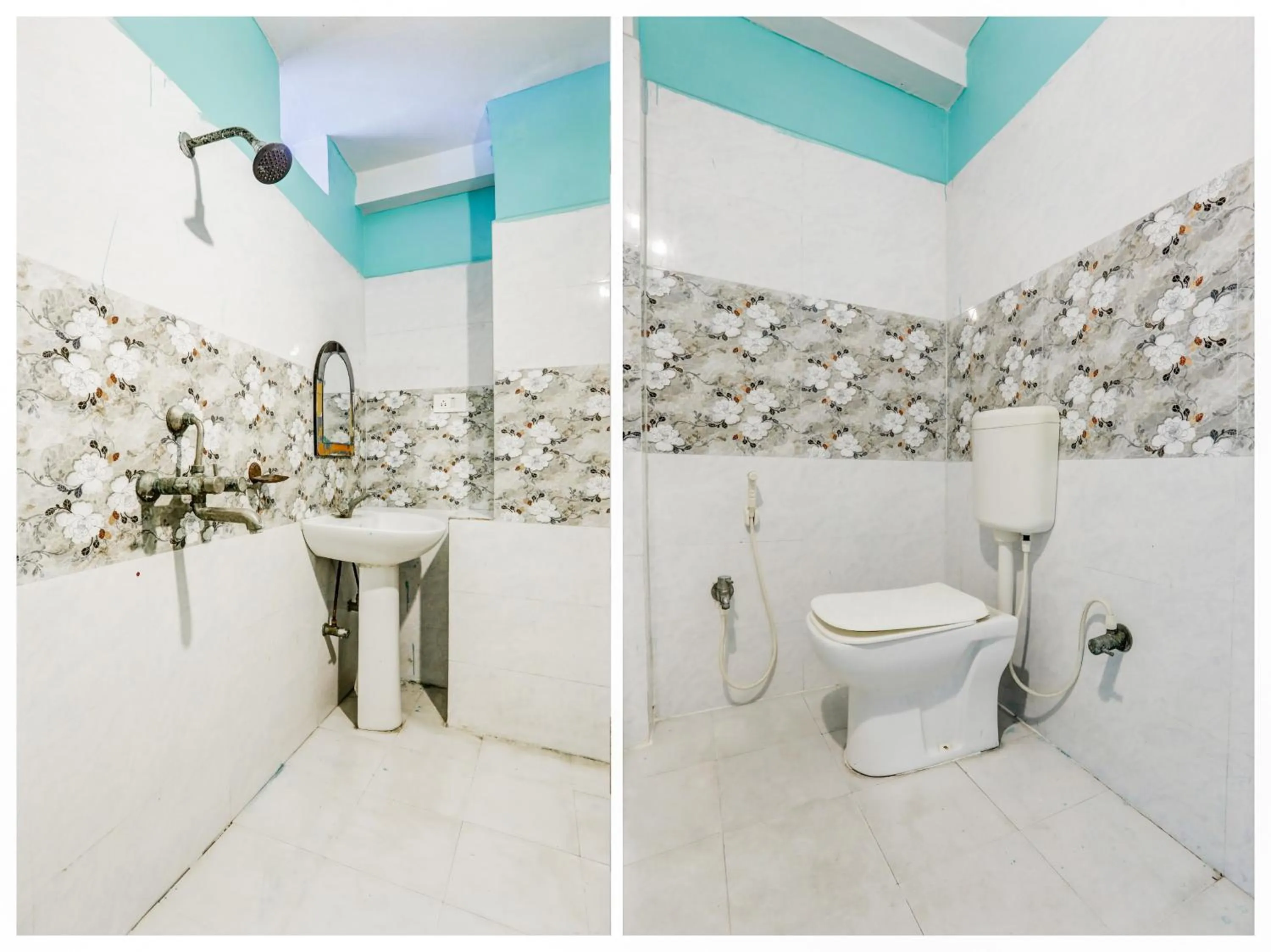 Bathroom in Super Hotel O Bodh Gaya Near Nigma Monastery Formerly Fun Friday