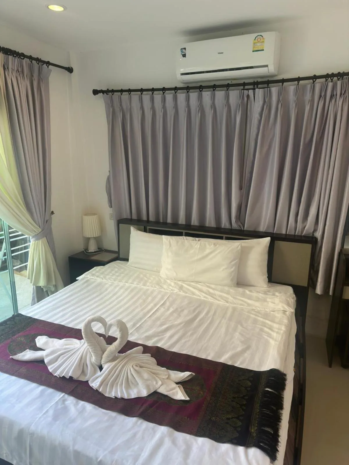 Bed in Baan Tropicana