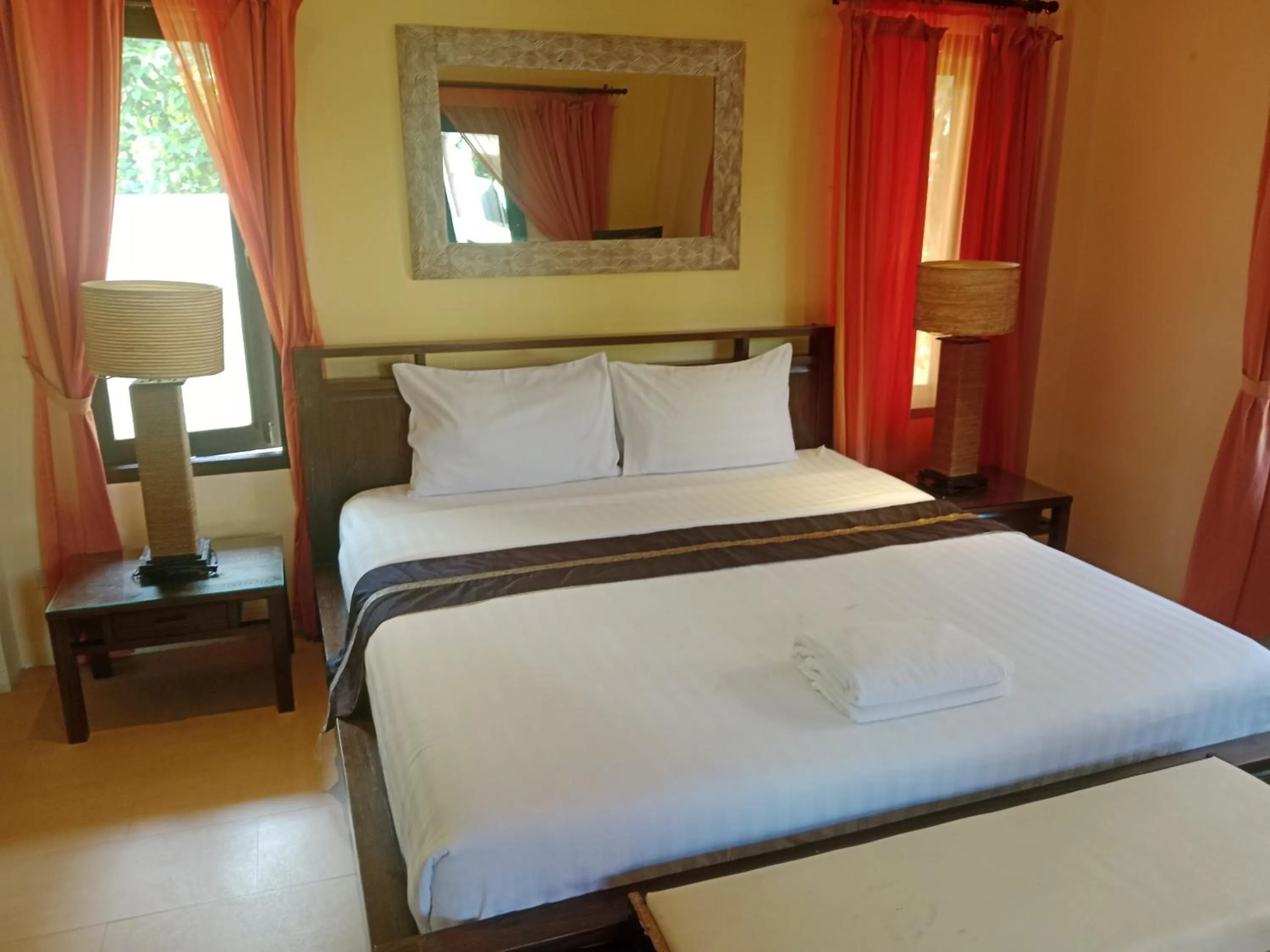 Bed in Baan Tropicana