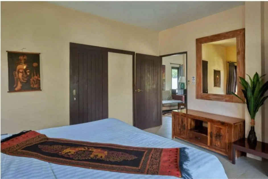 Bed in Baan Tropicana