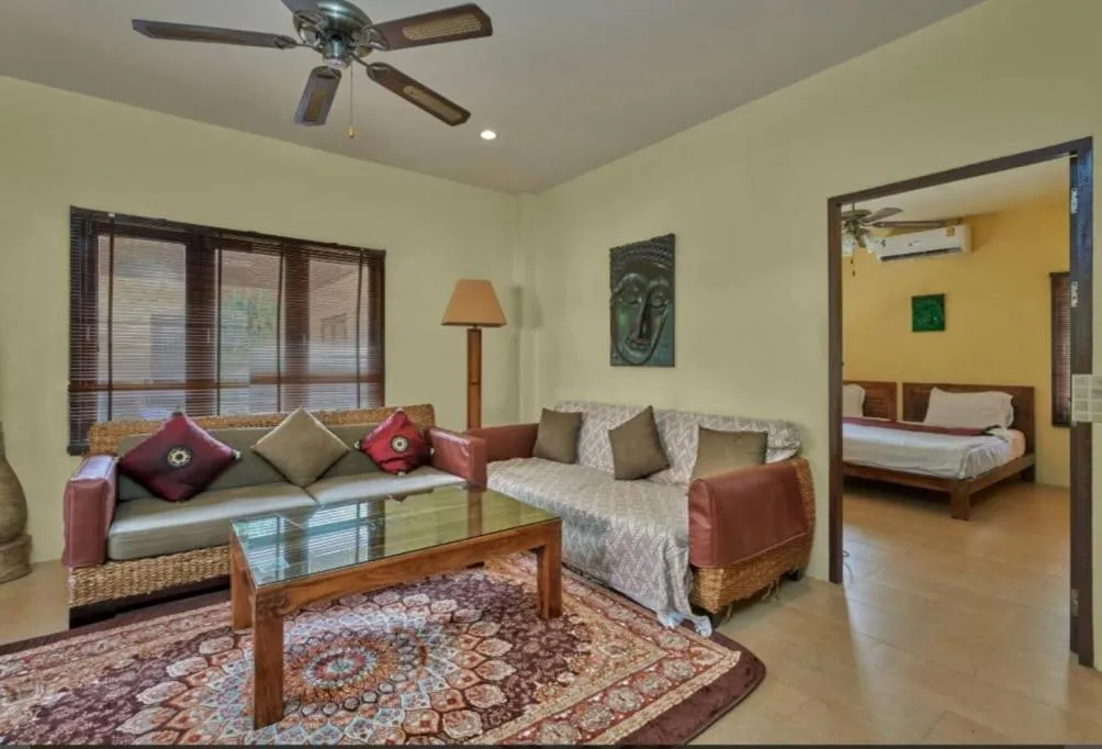 Bed in Baan Tropicana