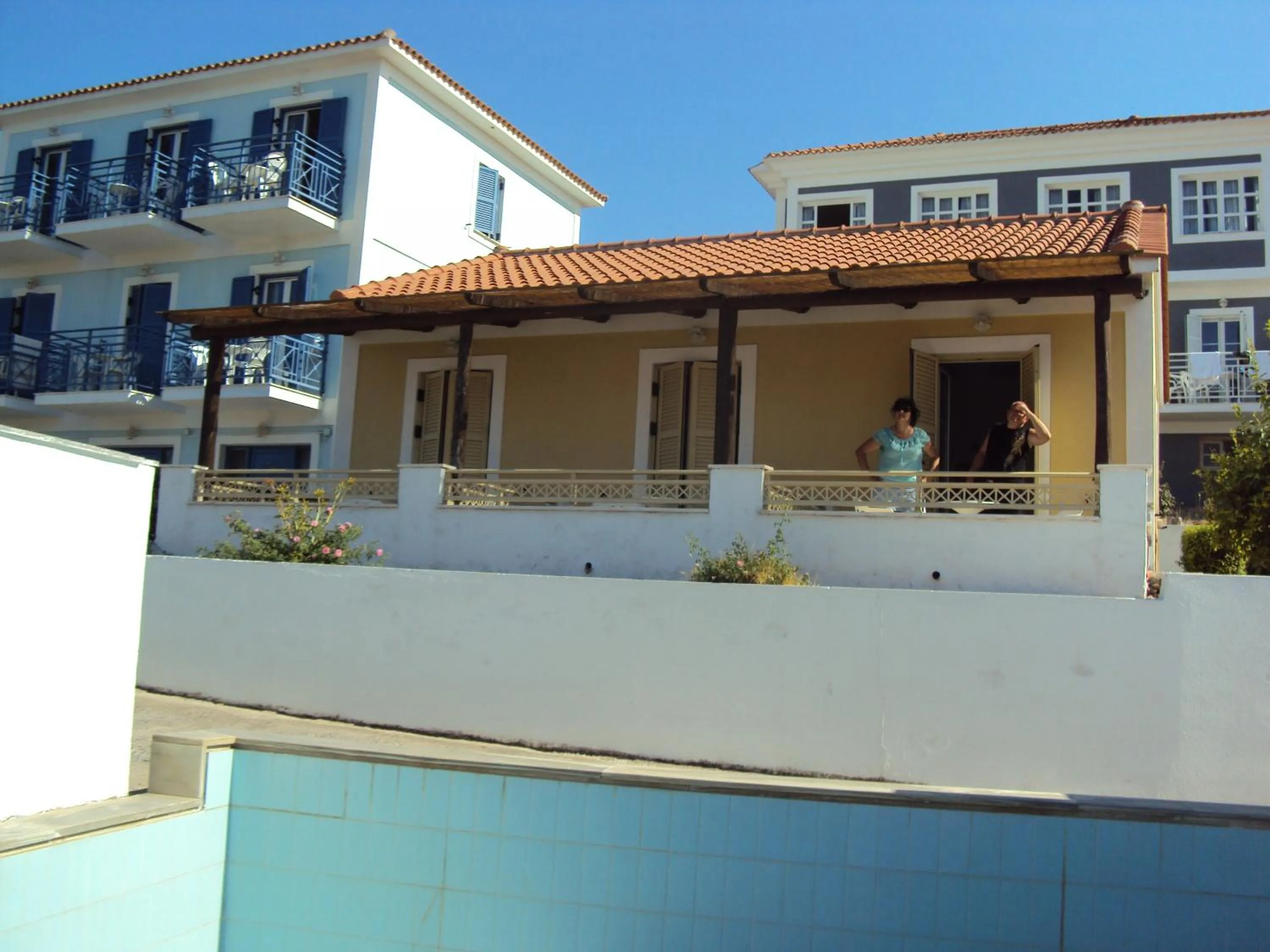 Property building in Mykali Hotel