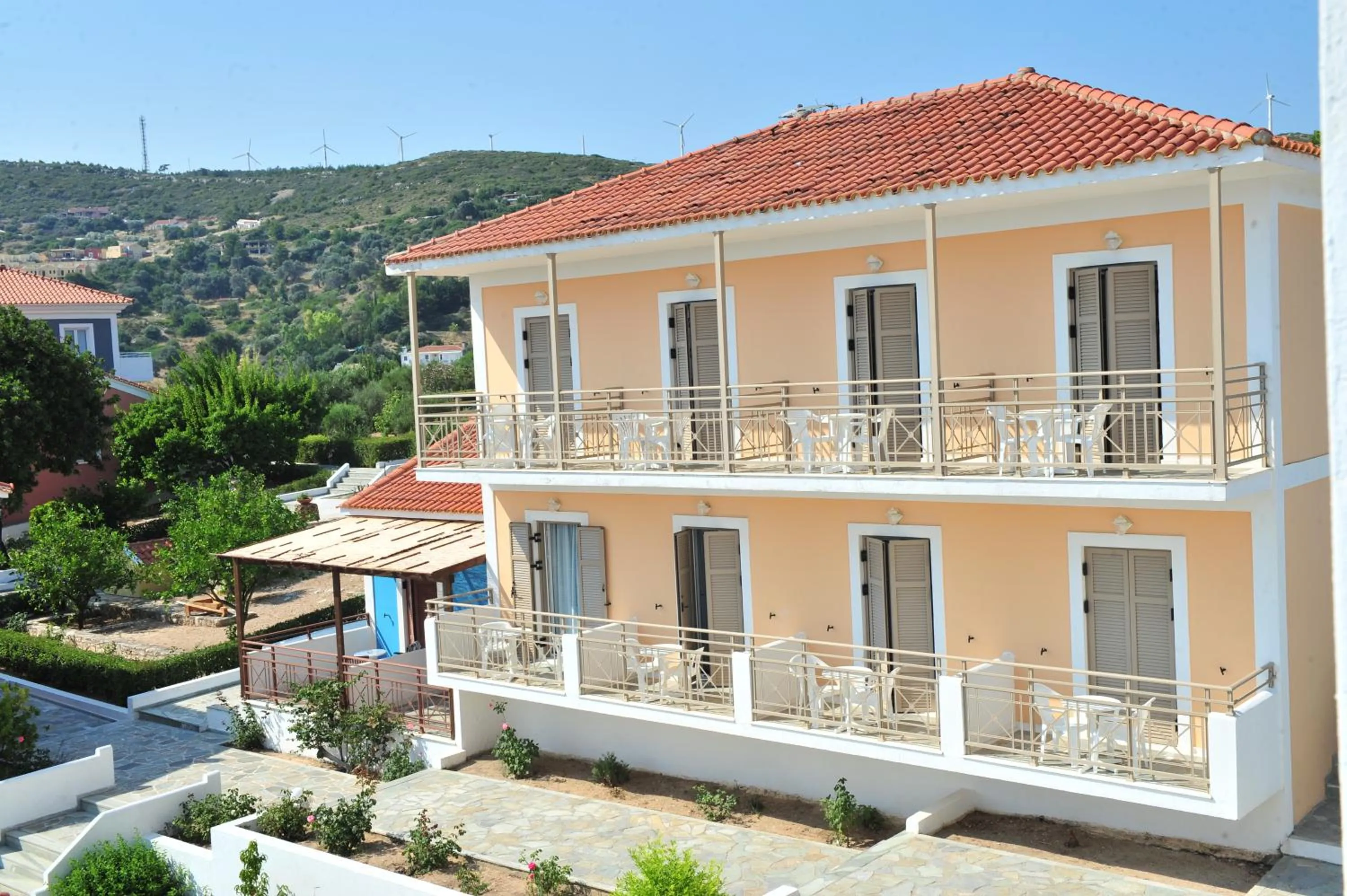 Property building in Mykali Hotel