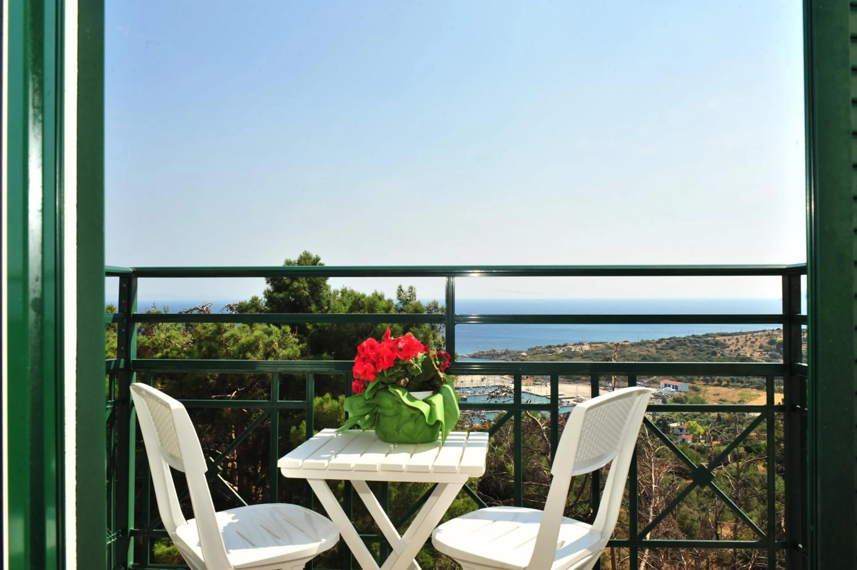 Autumn in Mykali Hotel