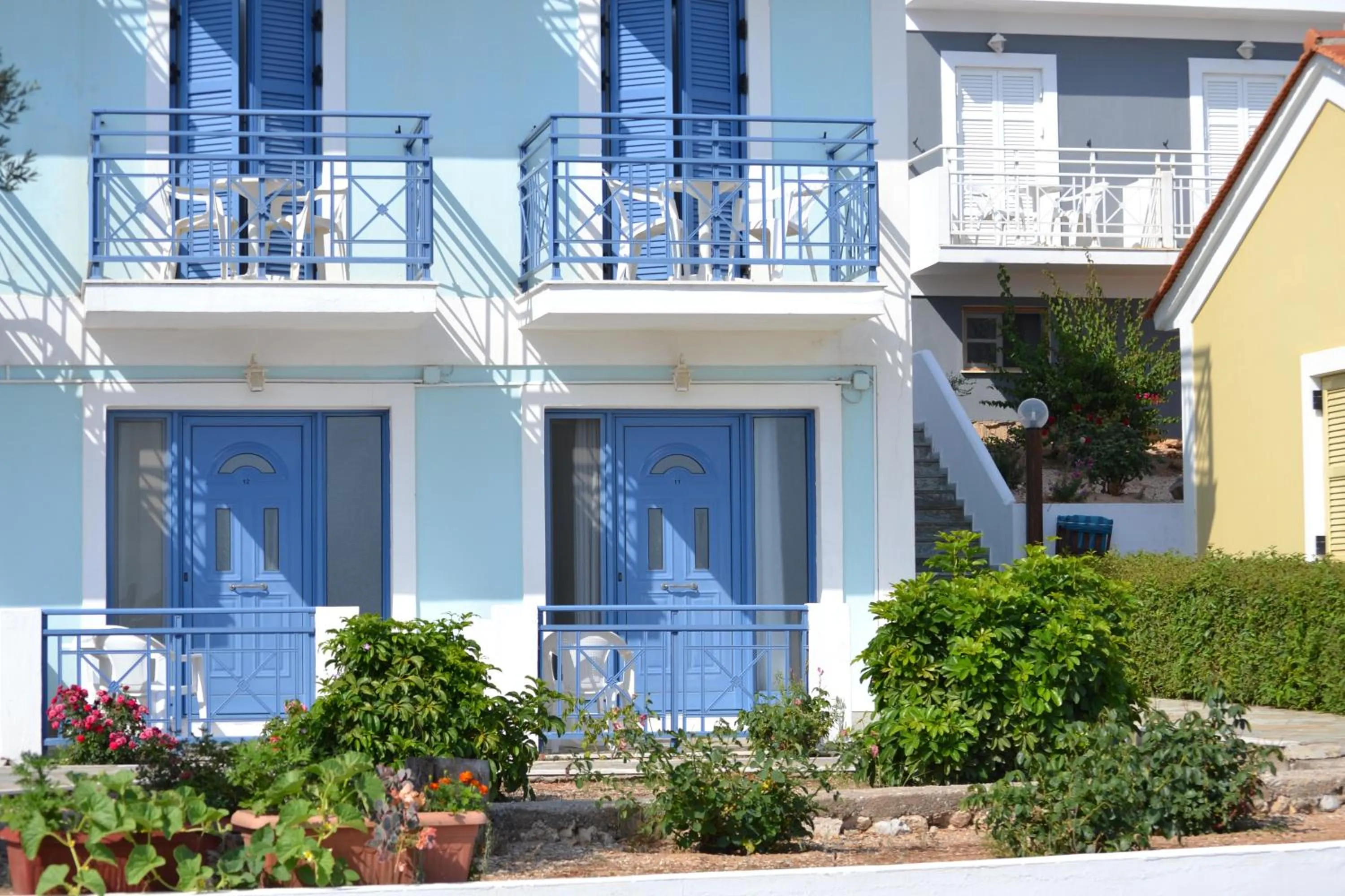 Property building in Mykali Hotel