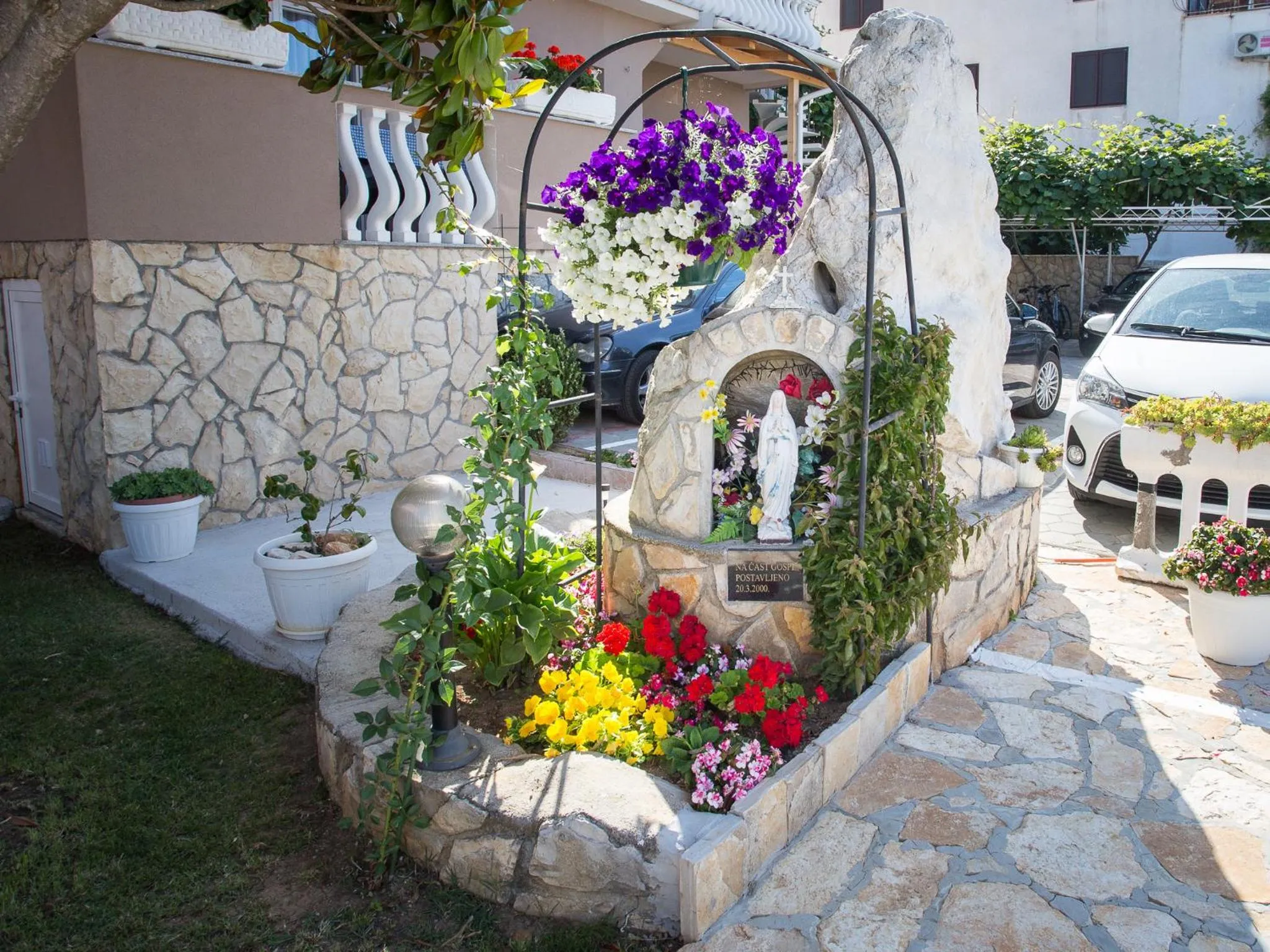 Decorative detail in Villa Valentina