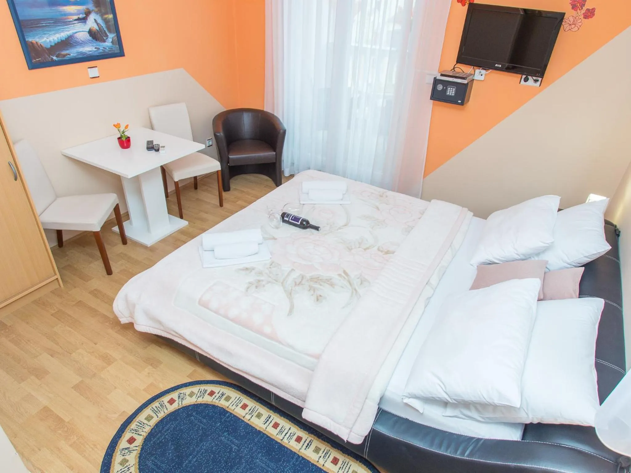 Bed in Villa Valentina