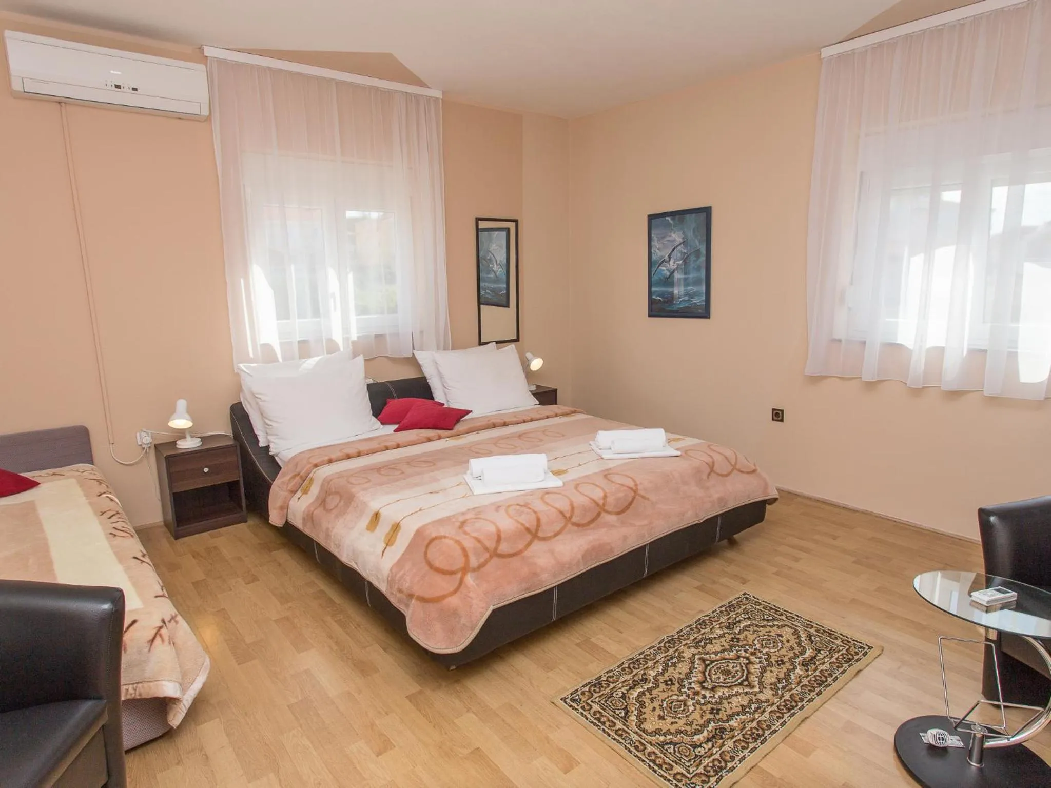 Bed in Villa Valentina