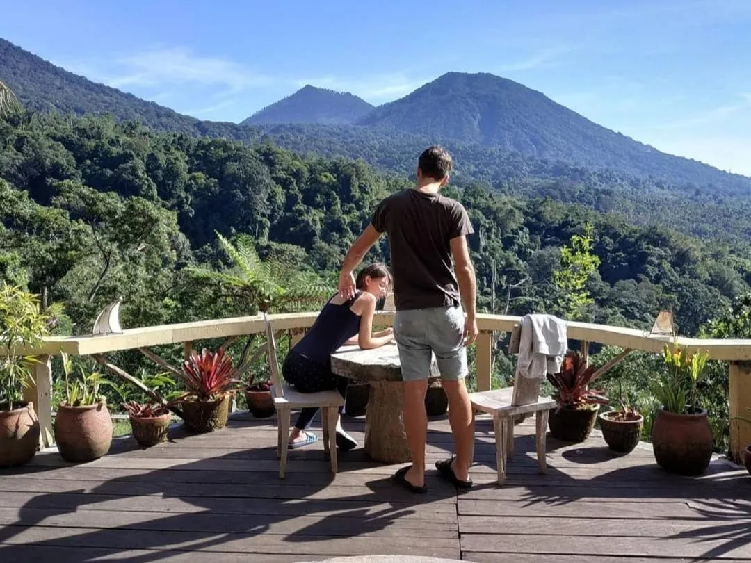 Natural landscape in DWan Tea Mountain Side