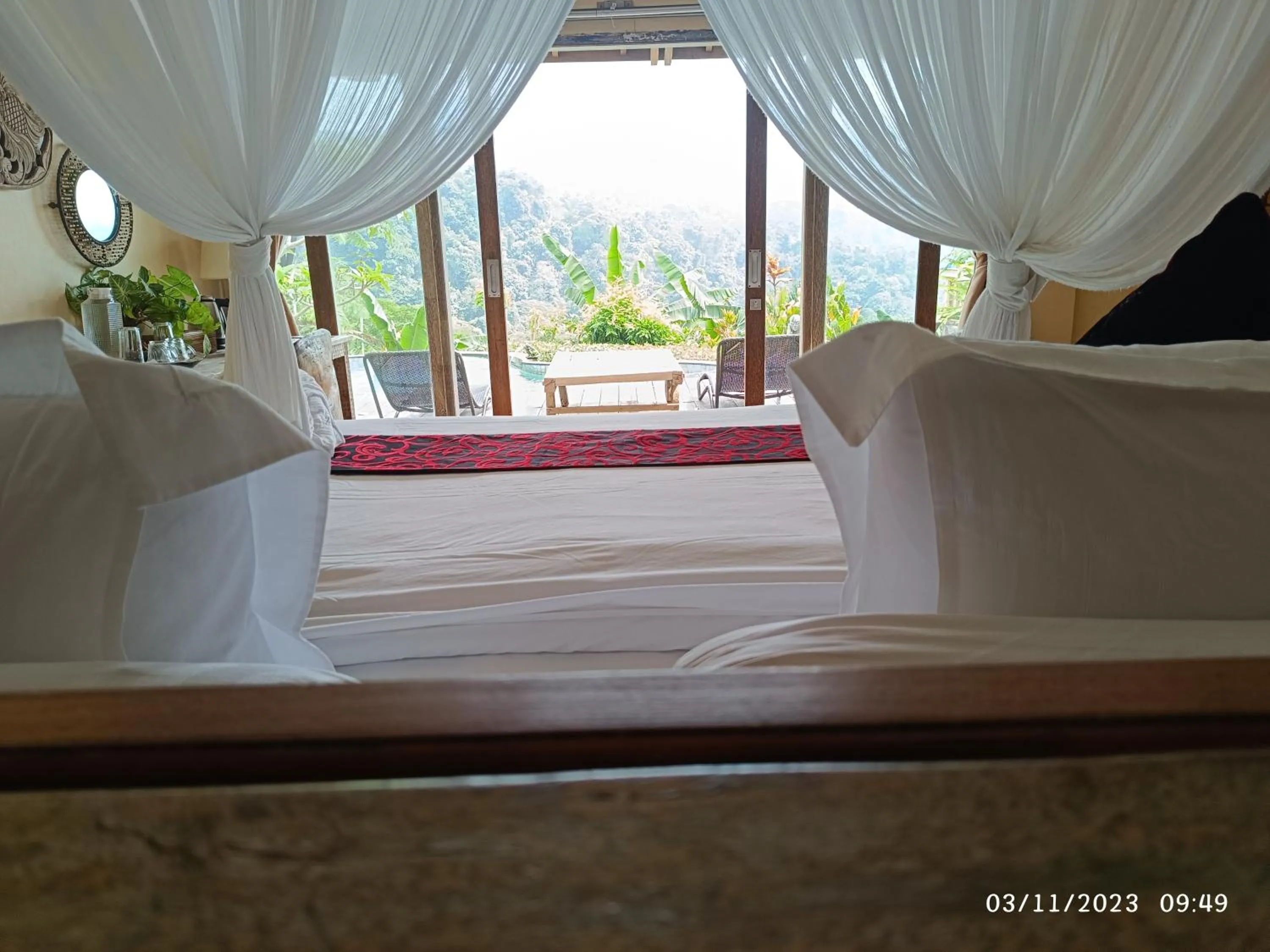 View (from property/room), Bed in DWan Tea Mountain Side