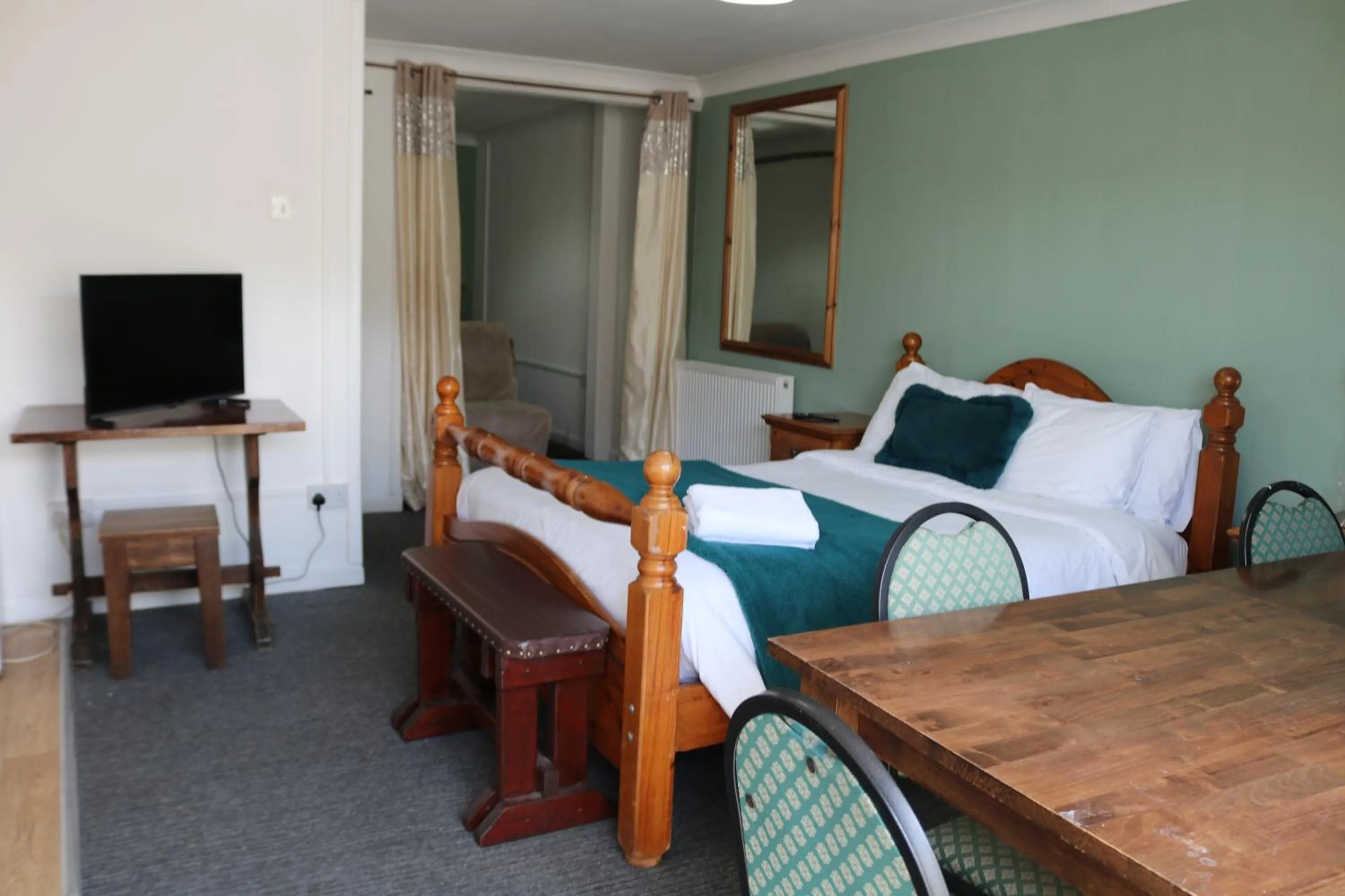 Bed in Littlestone Hotel