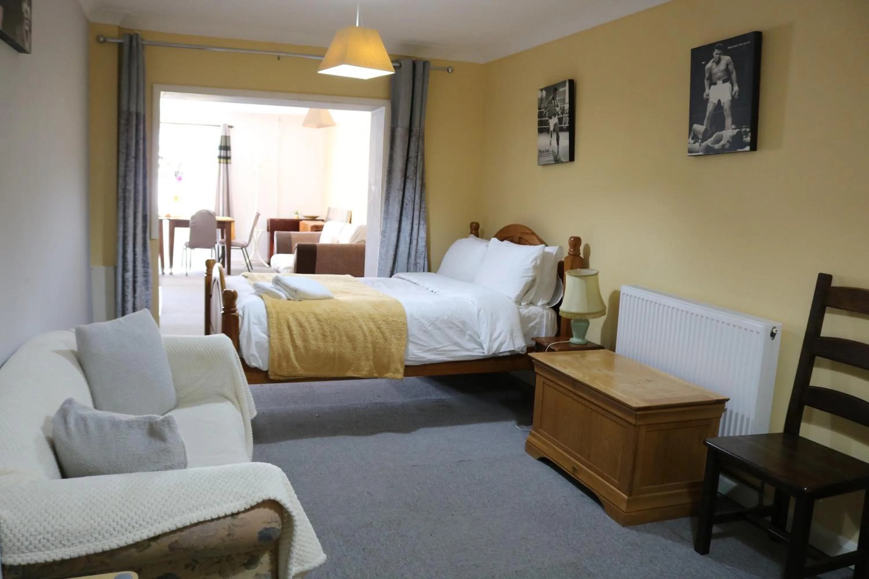 Bed in Littlestone Hotel