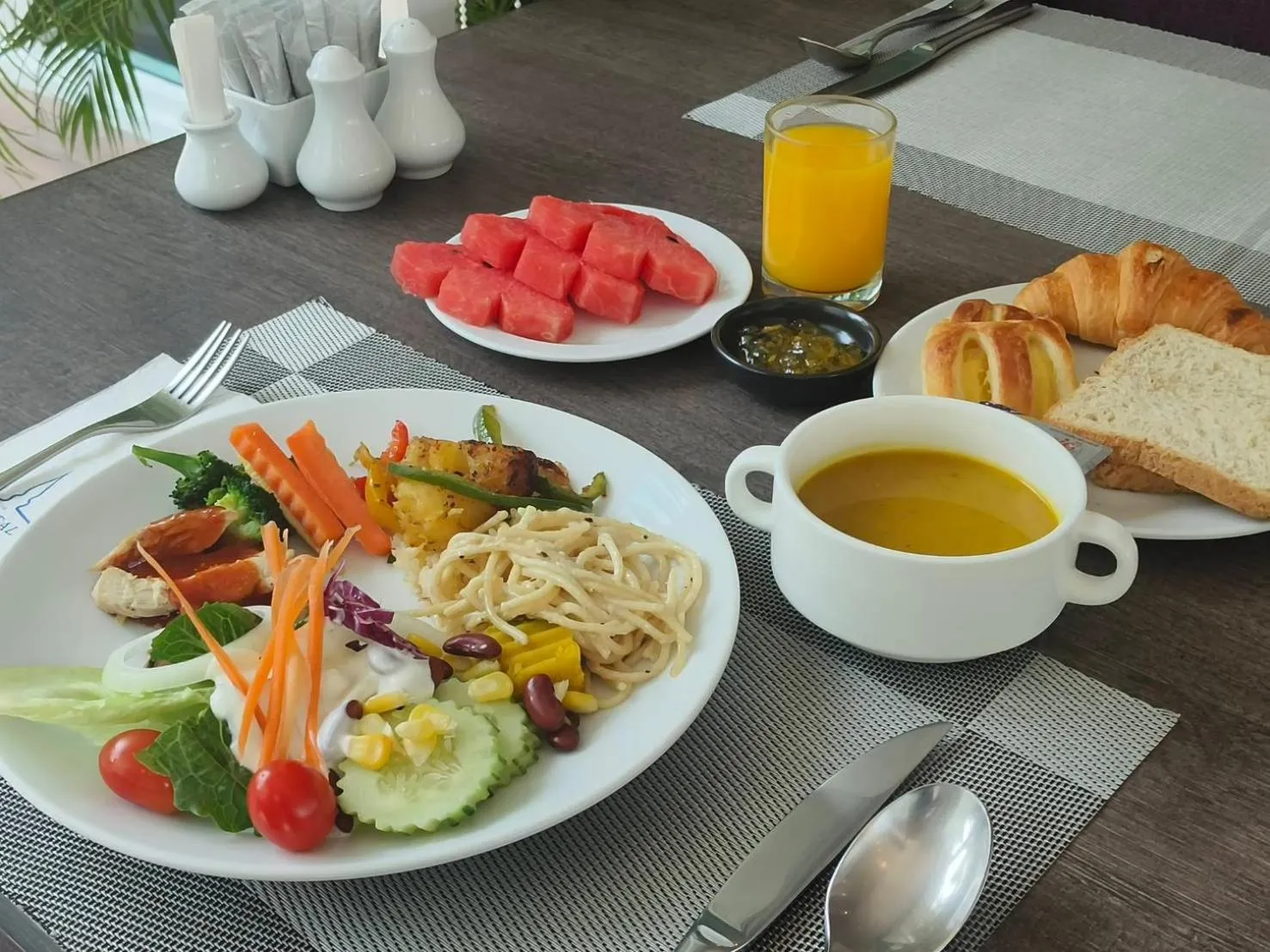 Breakfast in Anajak Bangkok Hotel - SHA Plus