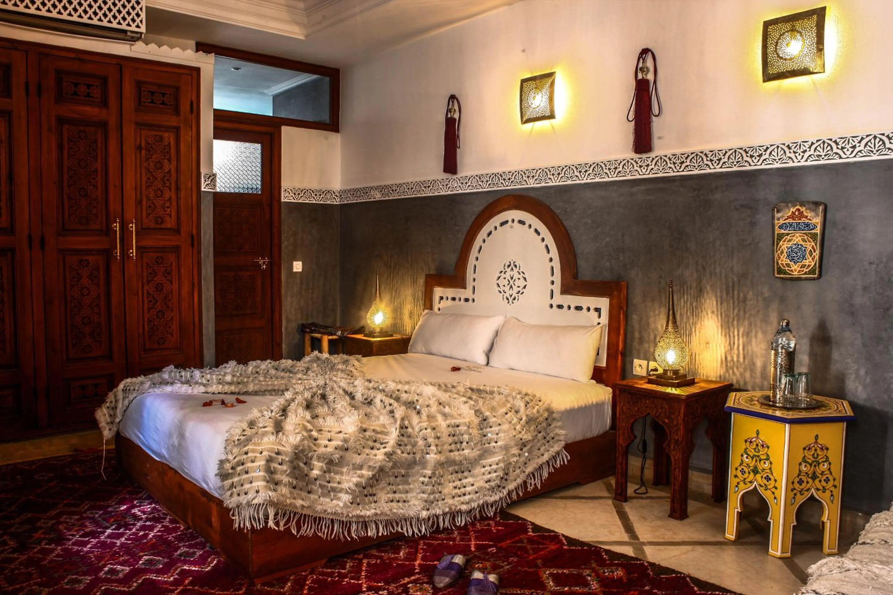 Bedroom, Bed in Astra Damus Hotel