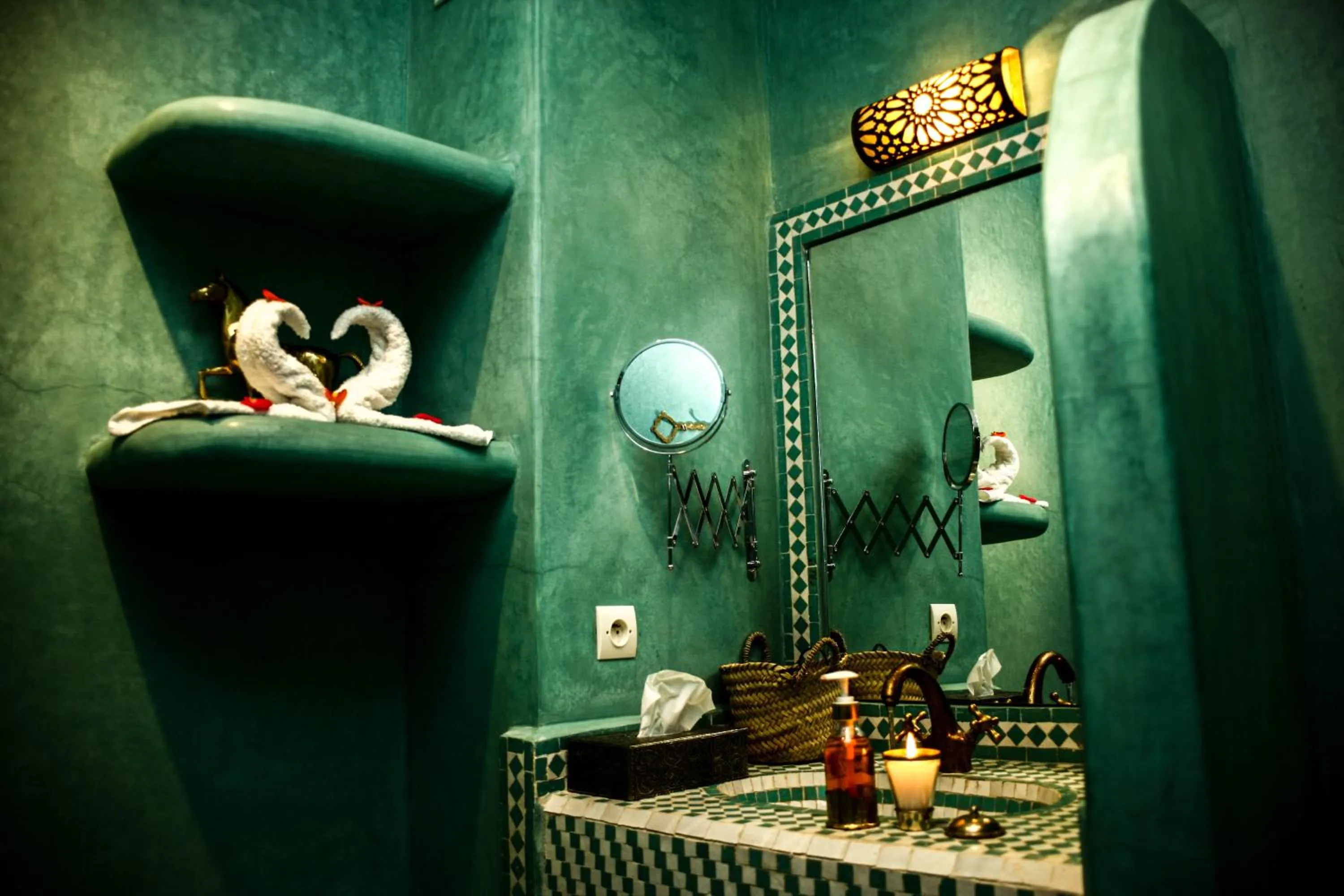 Bathroom in Astra Damus Hotel