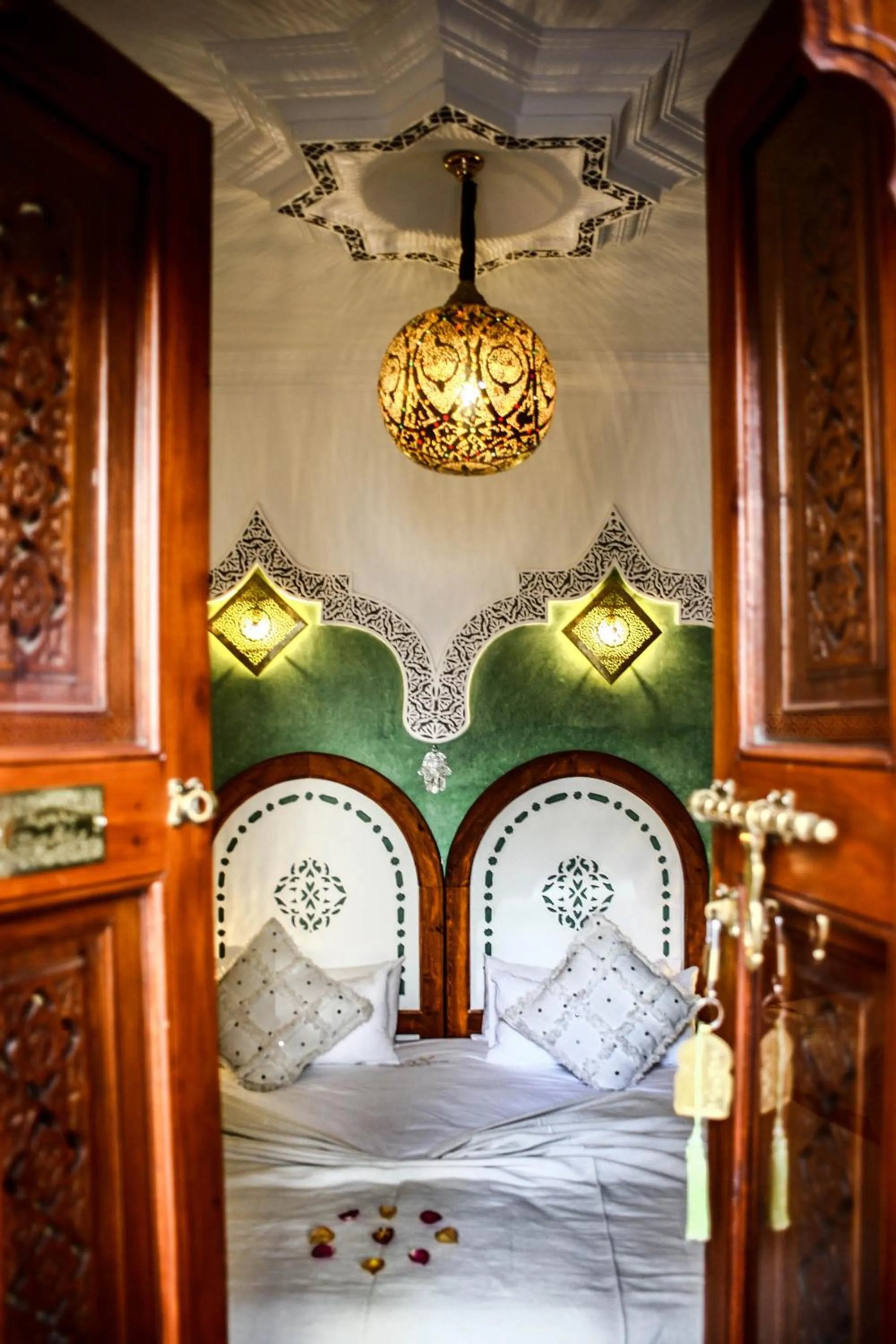 Bedroom, Bed in Astra Damus Hotel