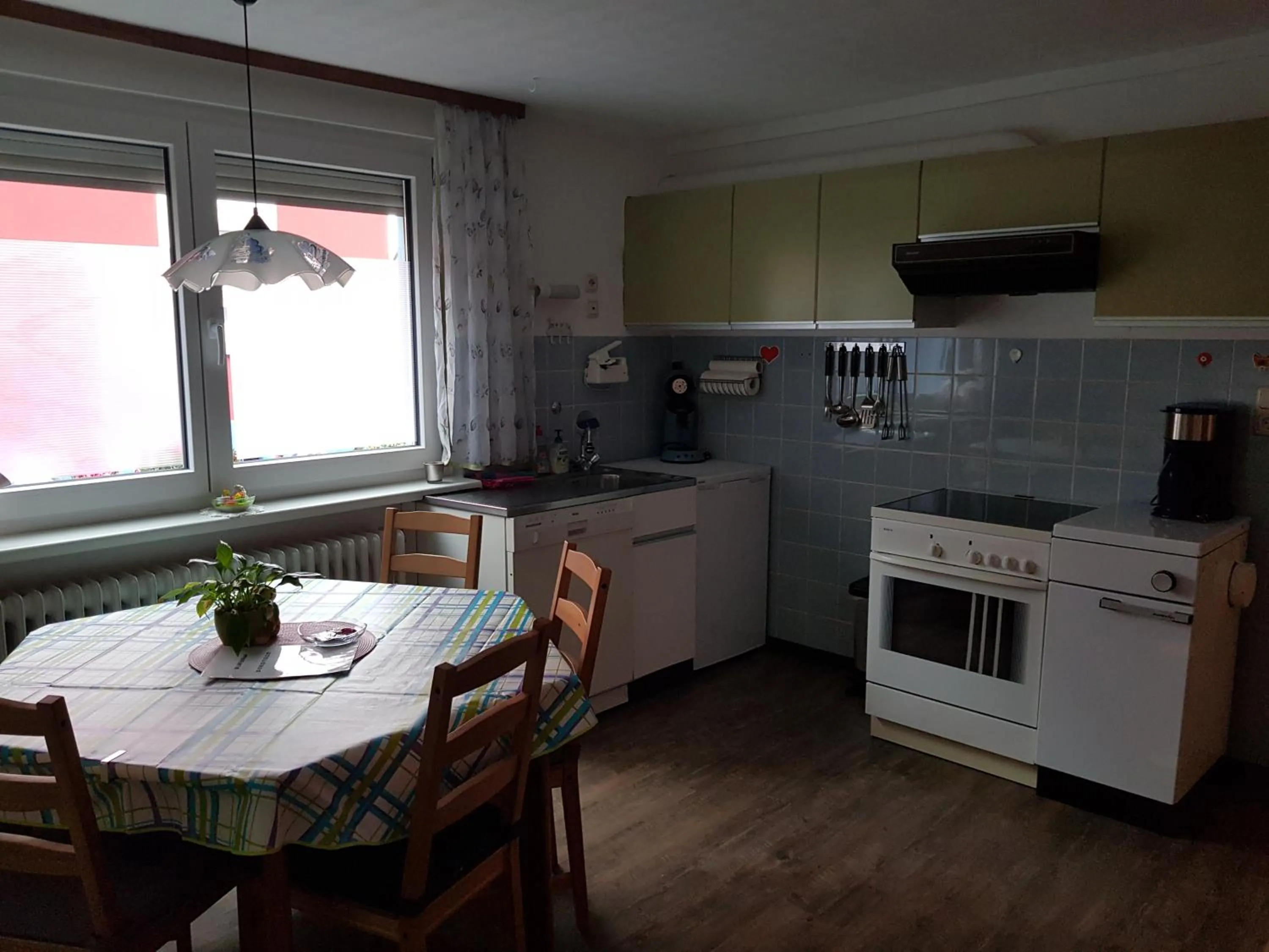 Coffee/tea facilities in Ferienwohnung Eliah
