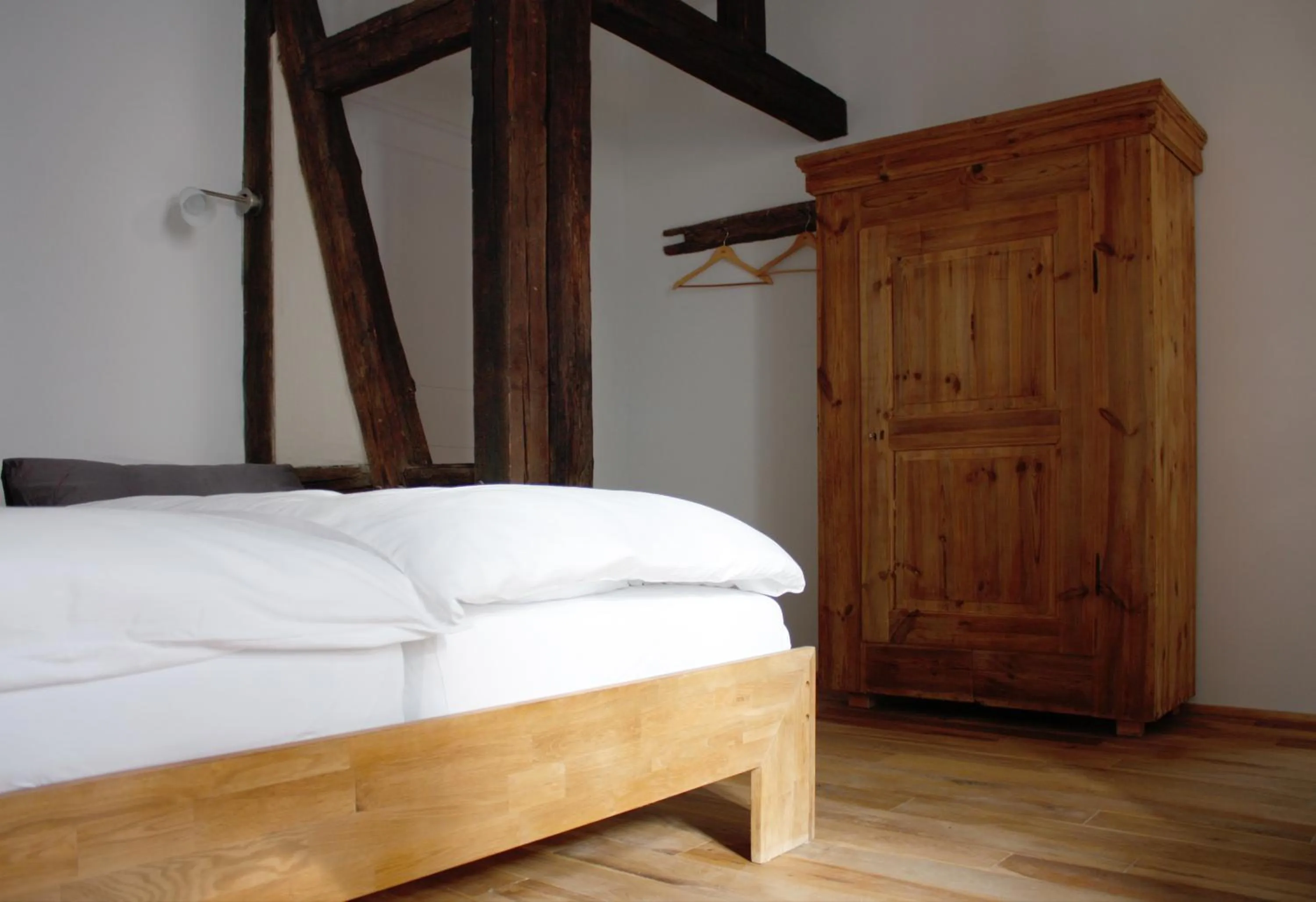 Bed in Pension Sackpfeifenmühle