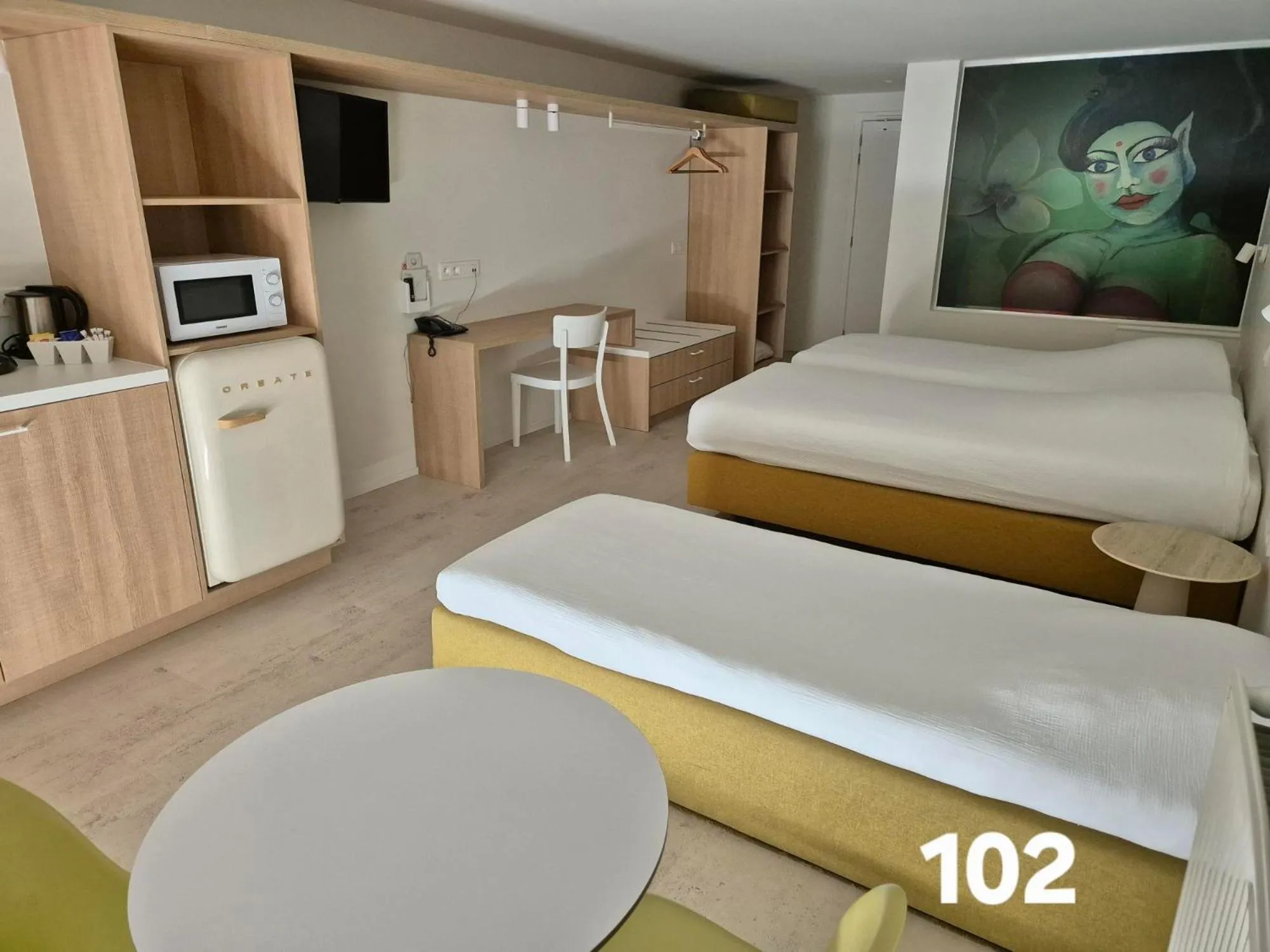 Bed in Hotel Corbie Geel