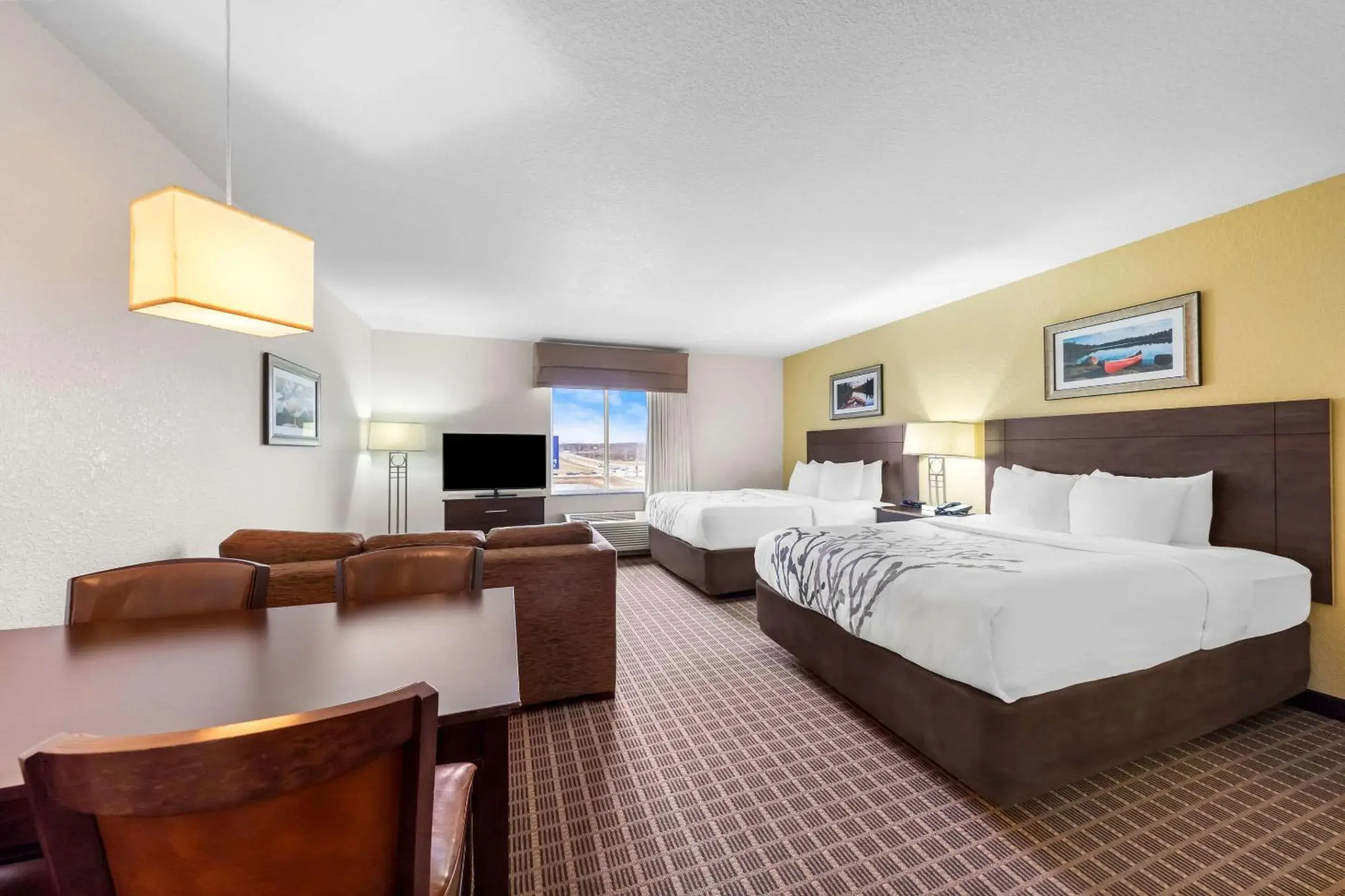 Bedroom, Bed in Sleep Inn & Suites West-Near Medical Center Bedroom, Bed in Sleep Inn & Suites West-Near Medical Center