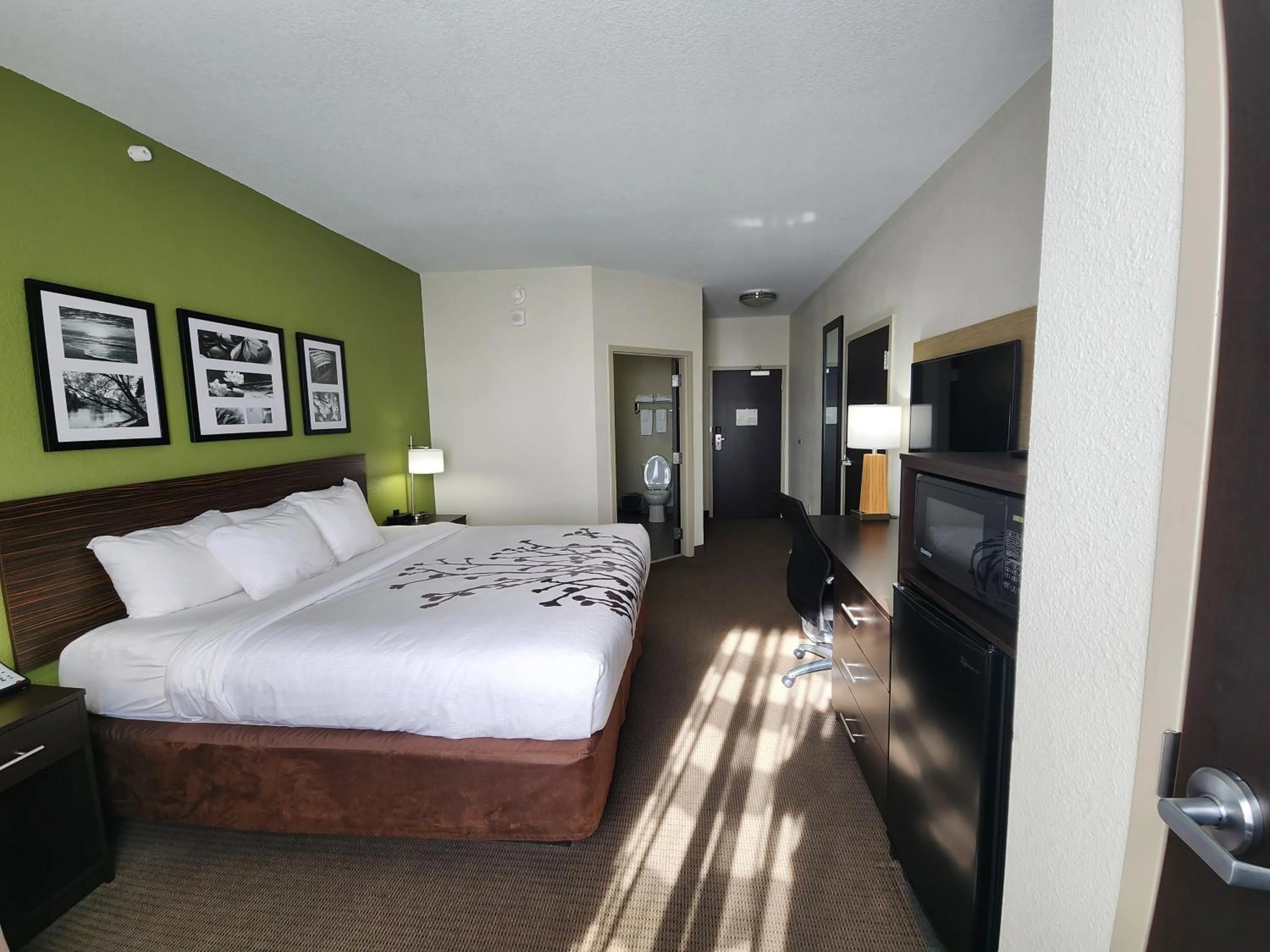 Bedroom, Bed in Sleep Inn & Suites Columbia