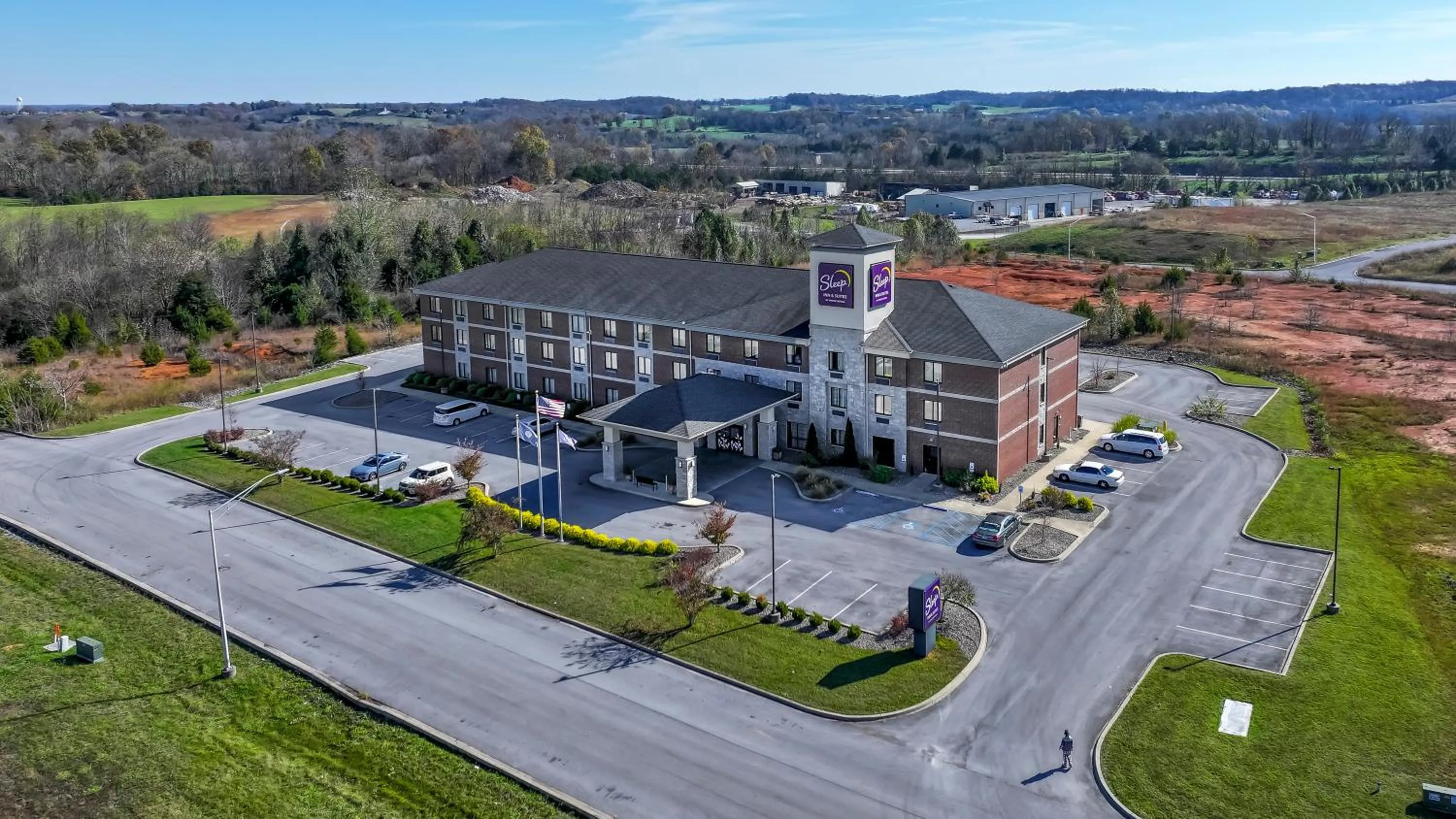 Property building in Sleep Inn & Suites Columbia