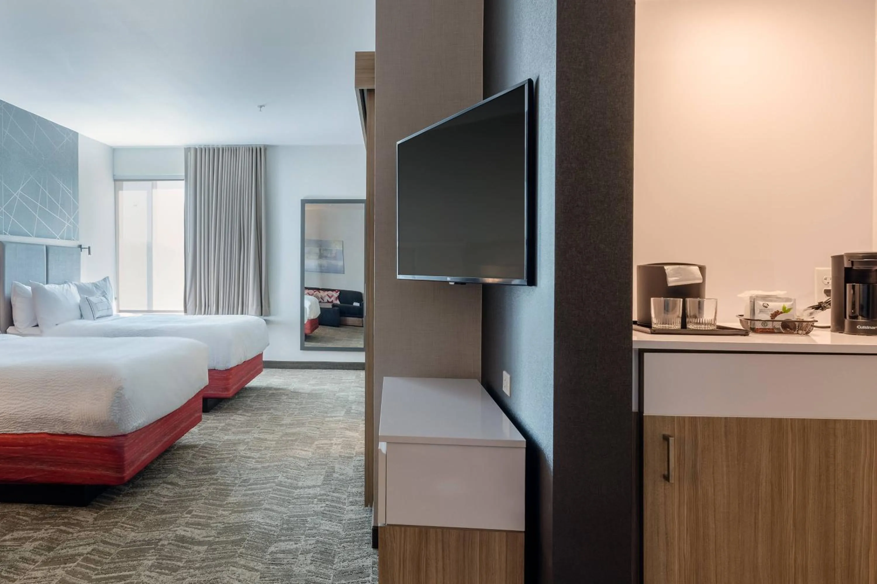 Lounge or bar, Bed in SpringHill Suites by Marriott Columbia