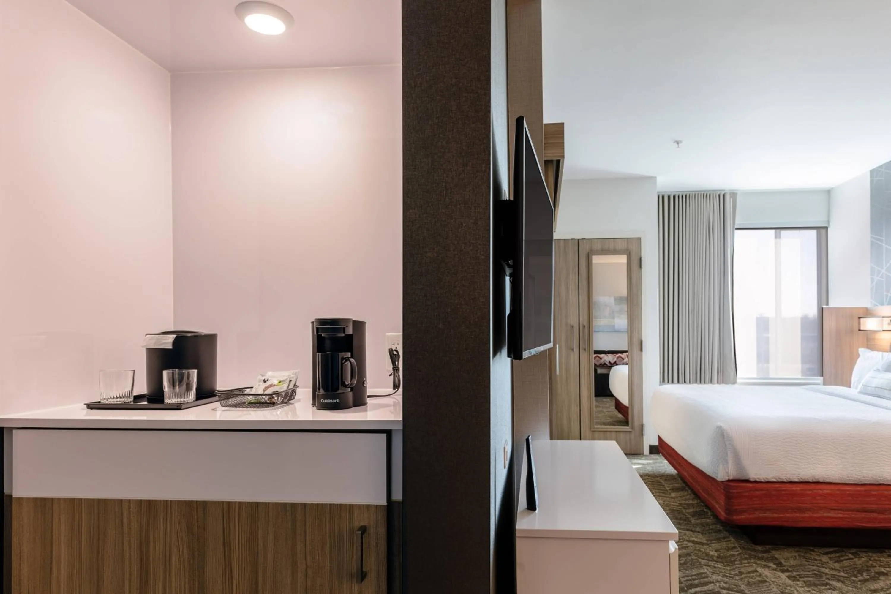 Lounge or bar, Bed in SpringHill Suites by Marriott Columbia