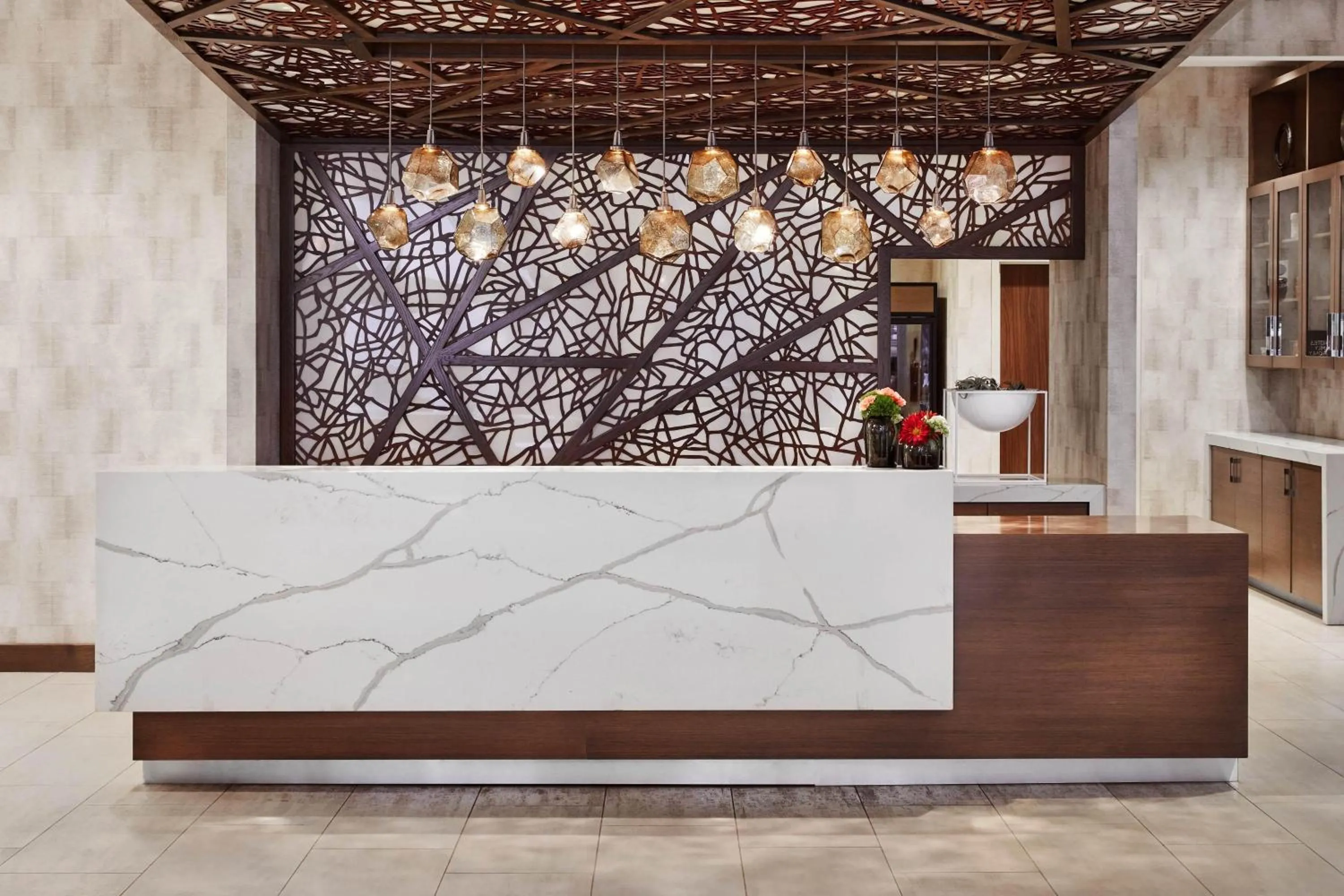 Lobby or reception in AC Hotel by Marriott Cincinnati at The Banks