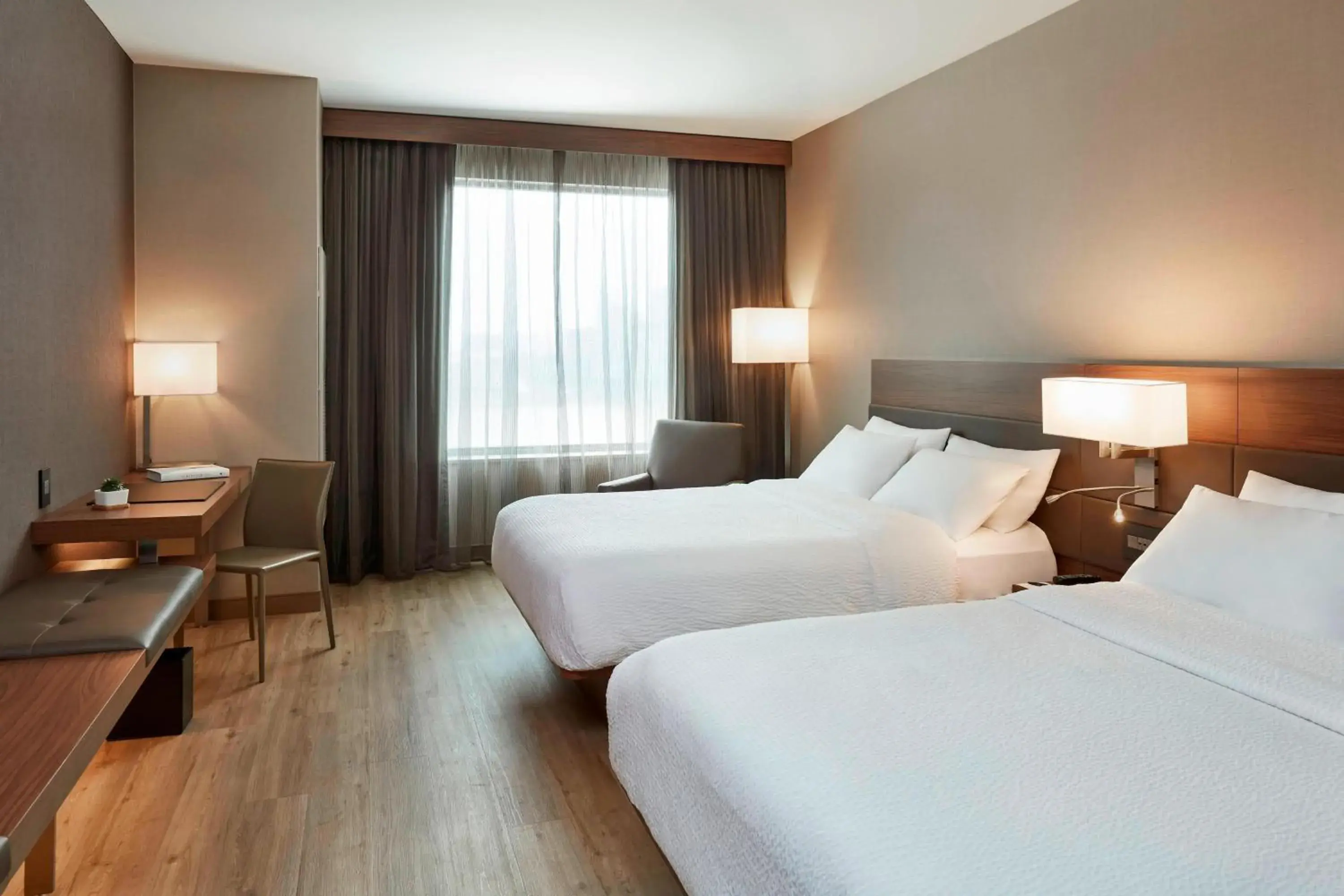 Queen Room with Two Queen Beds in AC Hotel by Marriott Cincinnati at The Banks Queen Room with Two Queen Beds in AC Hotel by Marriott Cincinnati at The Banks