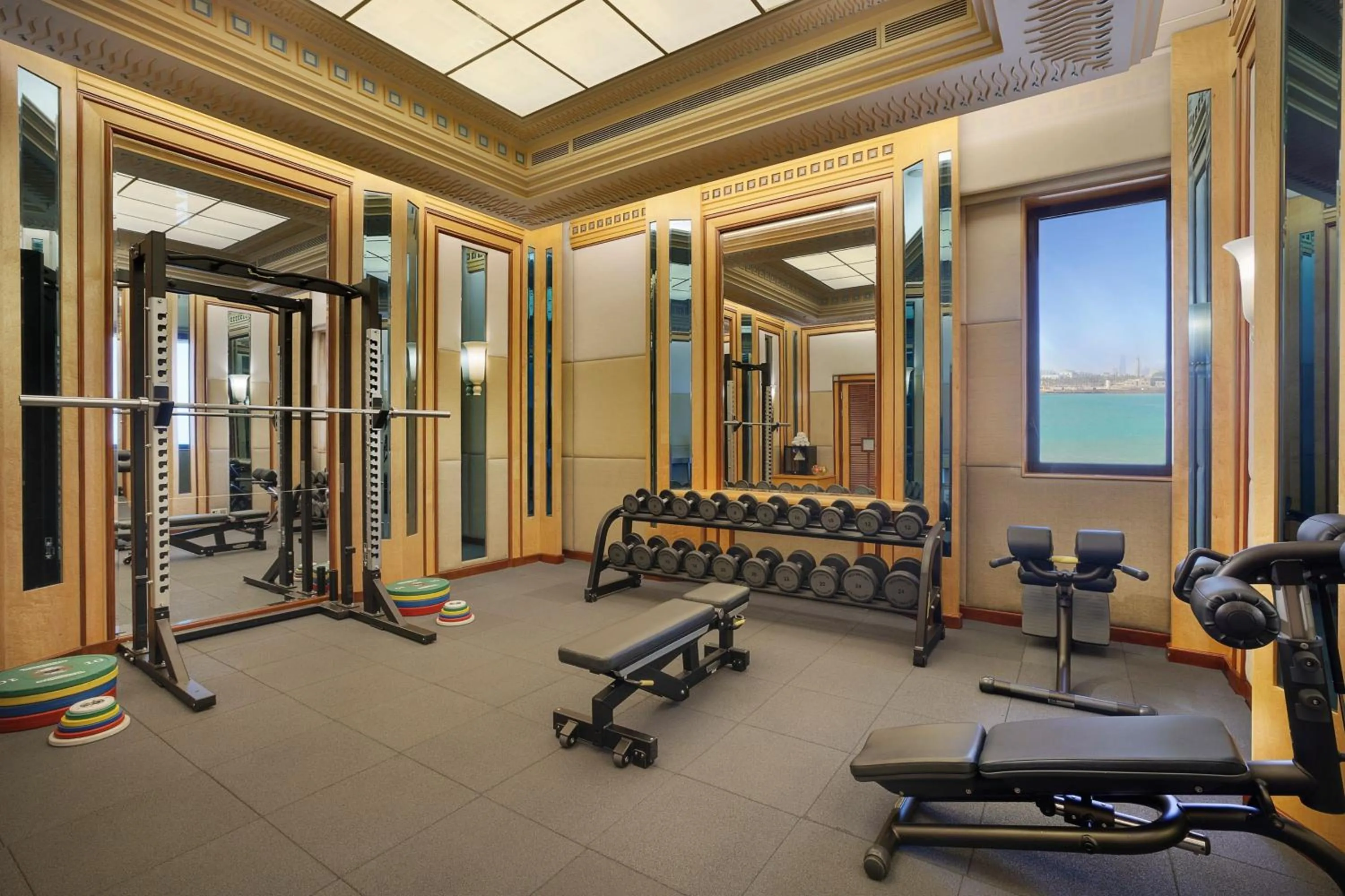 Fitness centre/facilities in The Ritz-Carlton Jeddah
