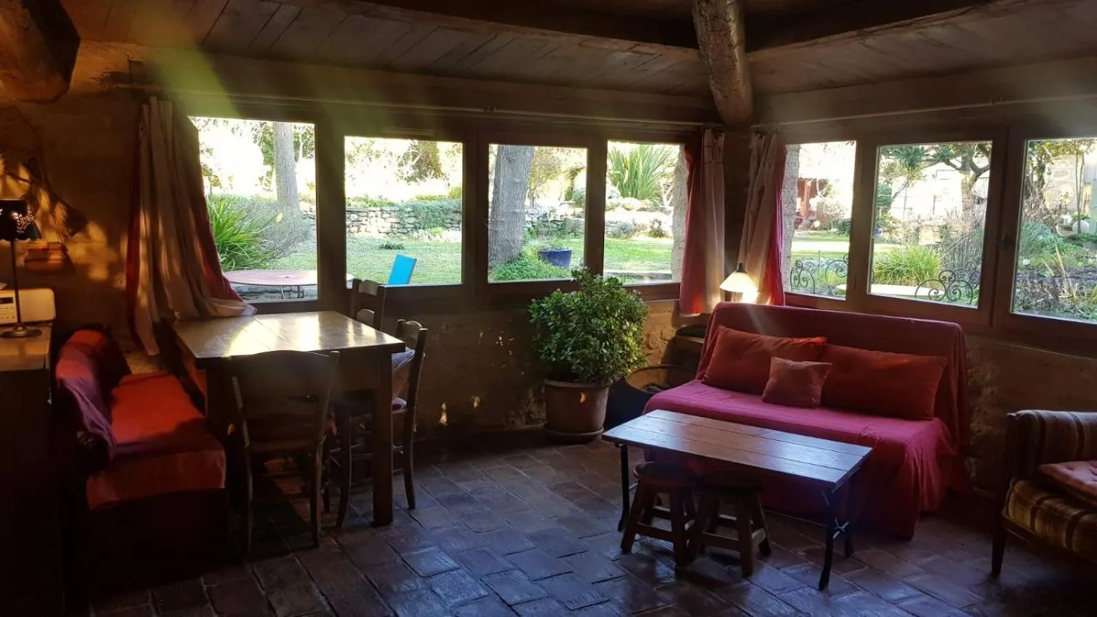 Living room in Mazet de Mô