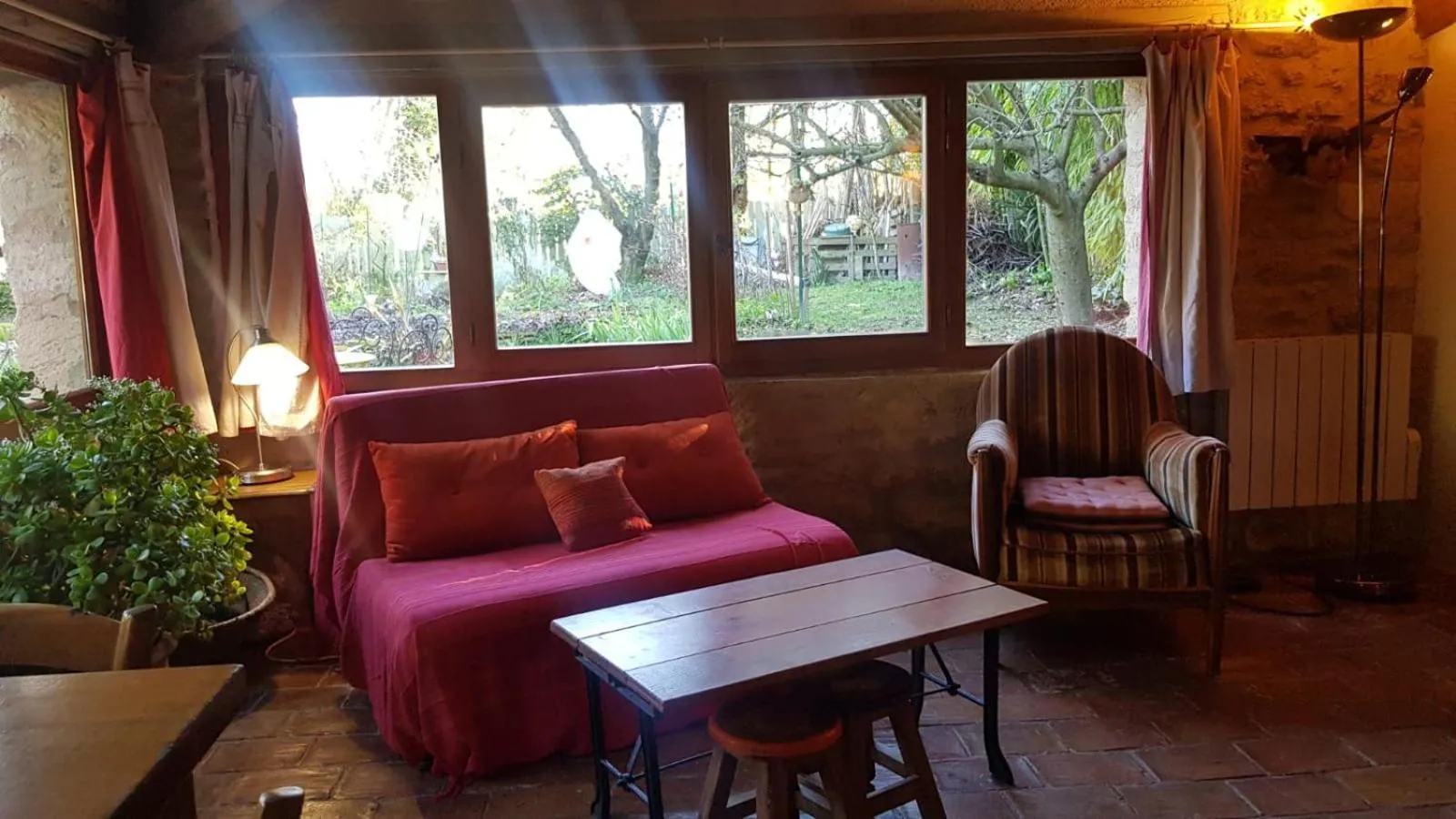 Living room in Mazet de Mô