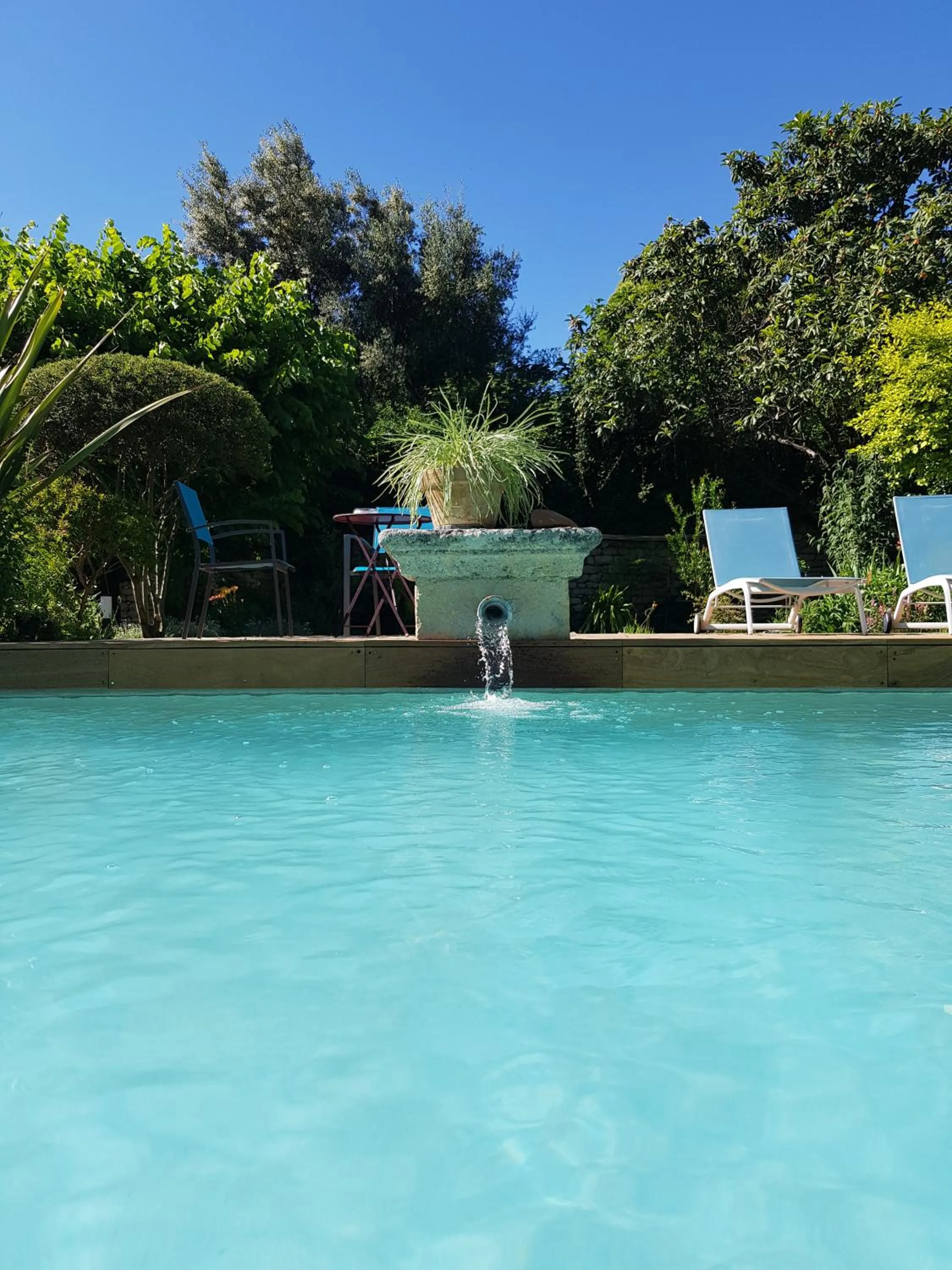 Swimming pool in Mazet de Mô