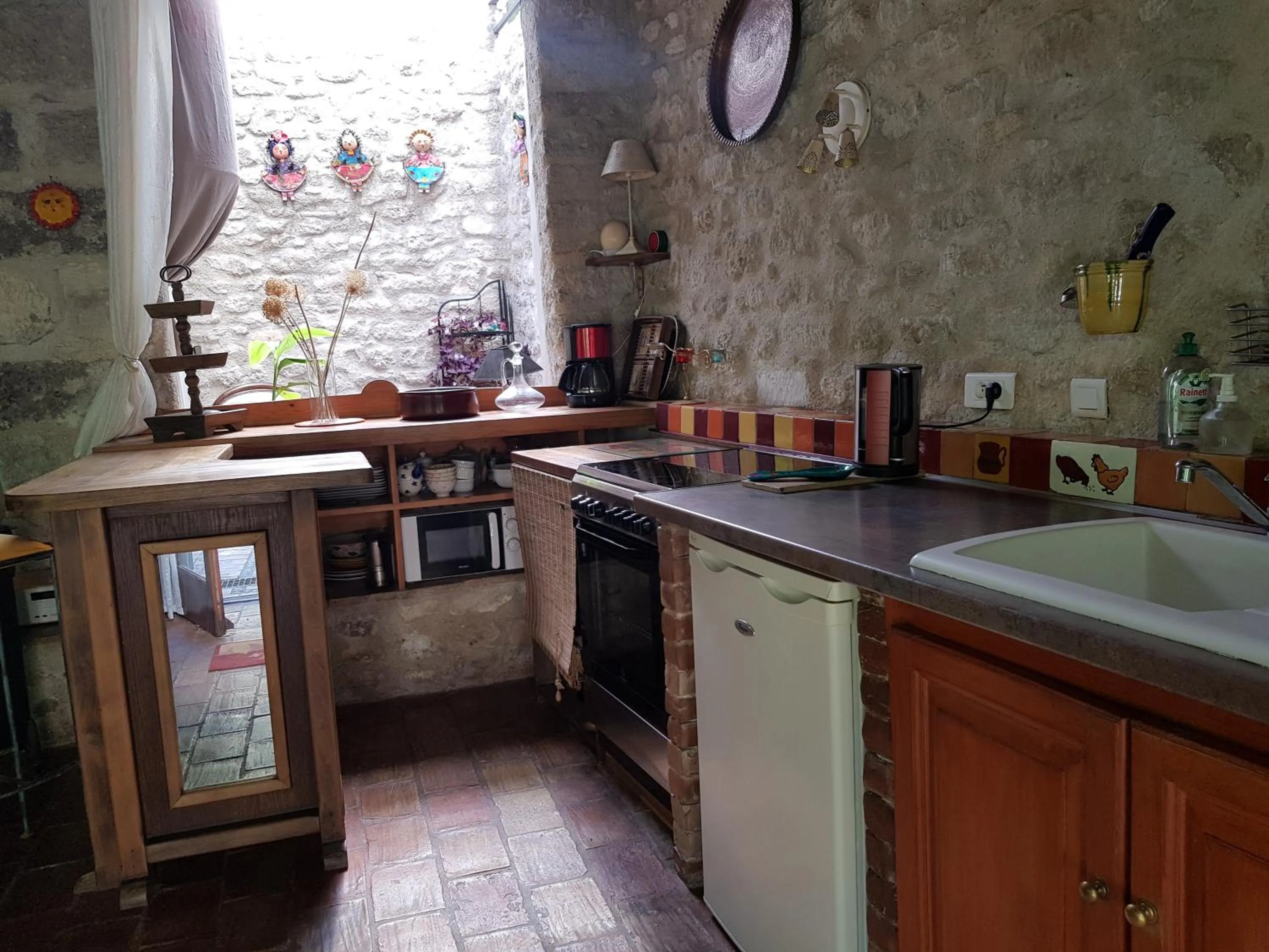 Kitchen or kitchenette in Mazet de Mô