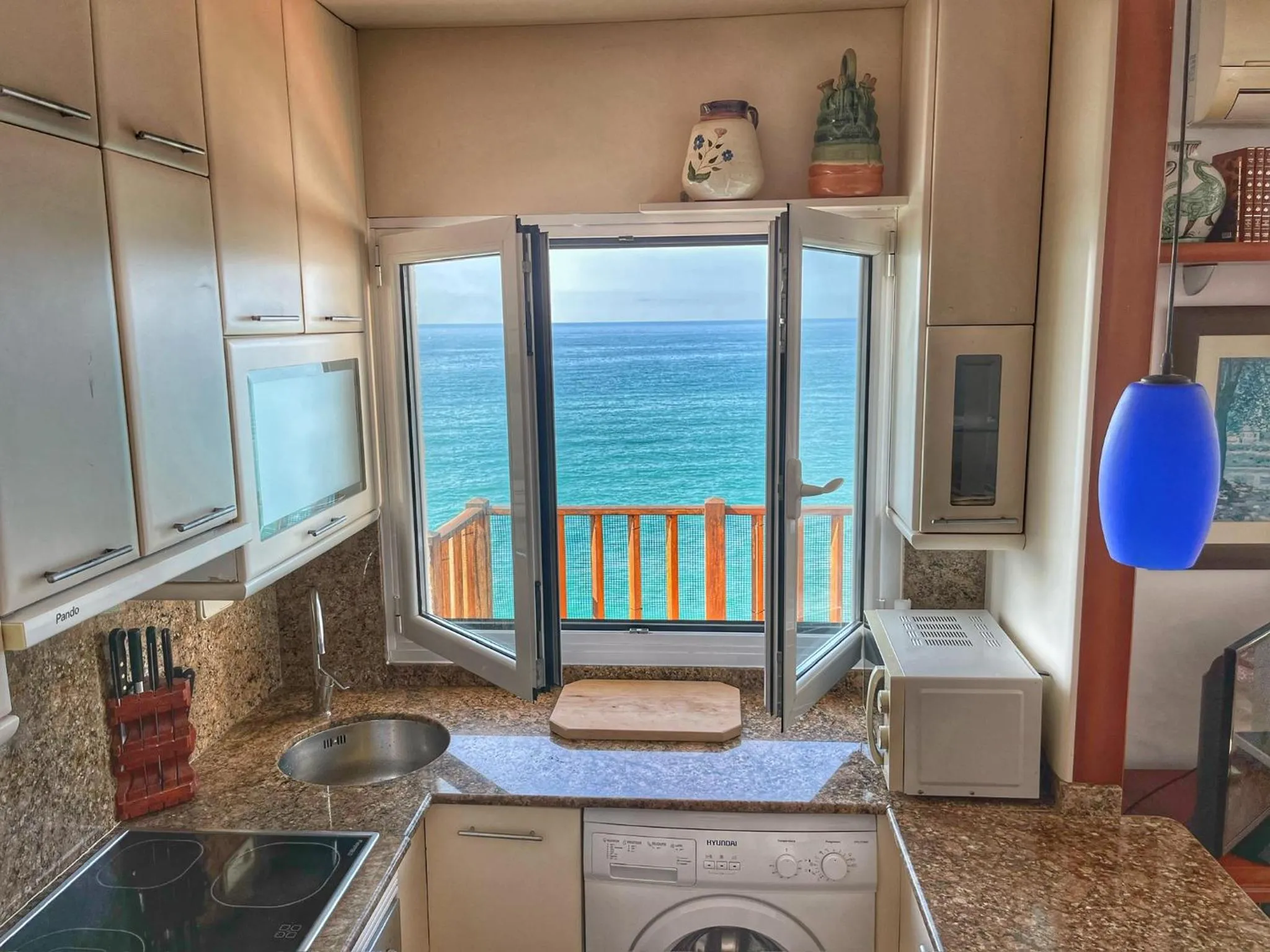 Apartamento en acantilado con wifi y aire acondicionado