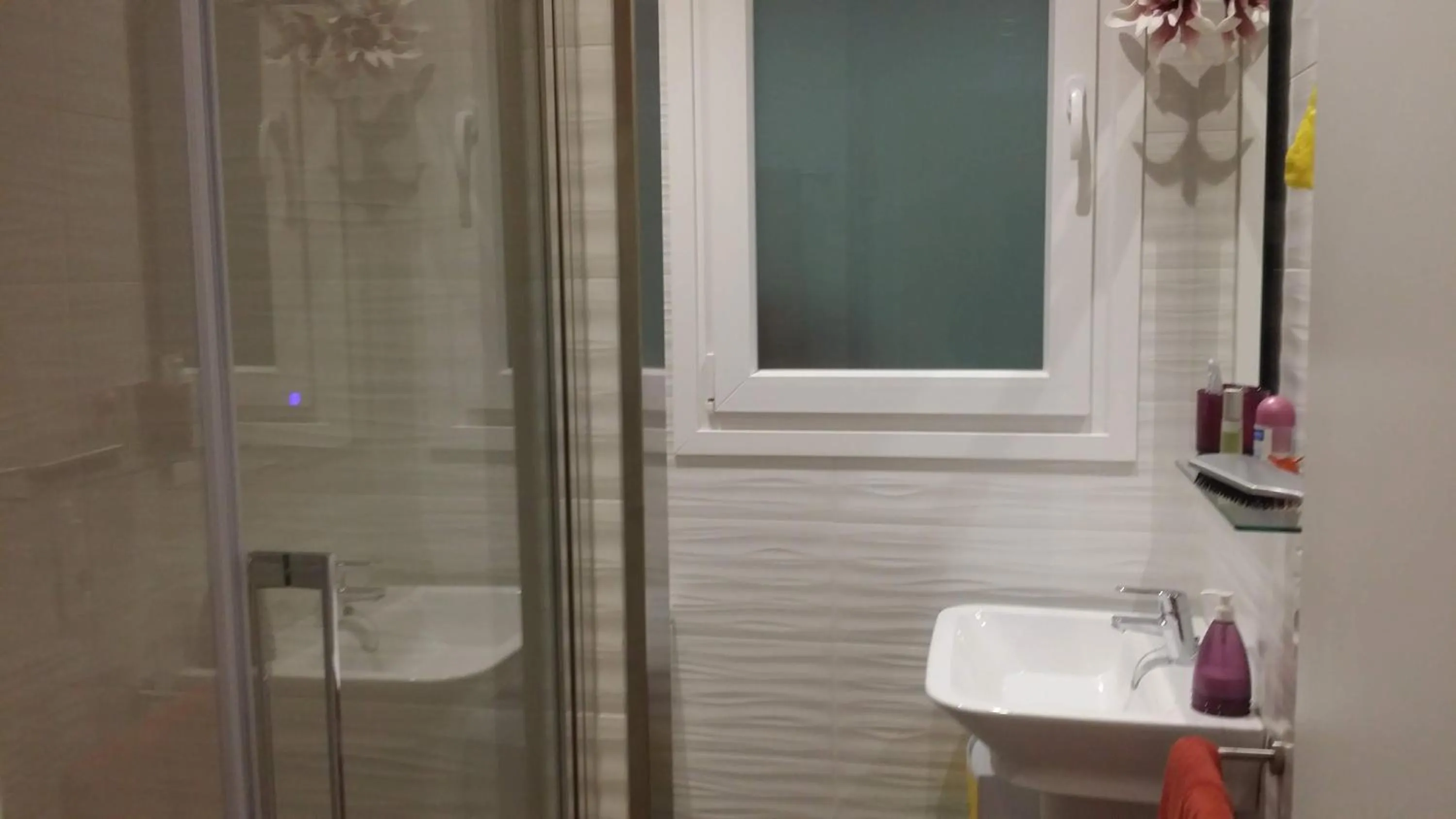 Bathroom in Apartamentos Ferrán Paqui