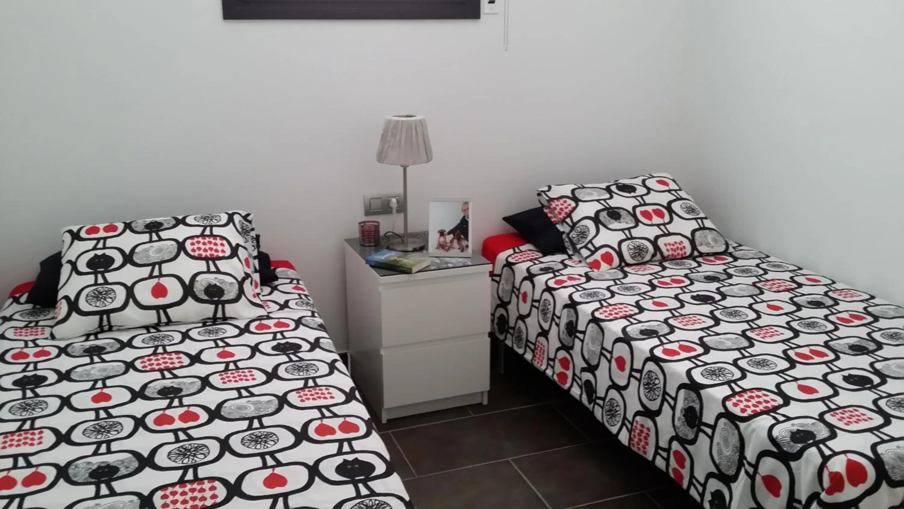 Bedroom, Bed in Apartamentos Ferrán Paqui